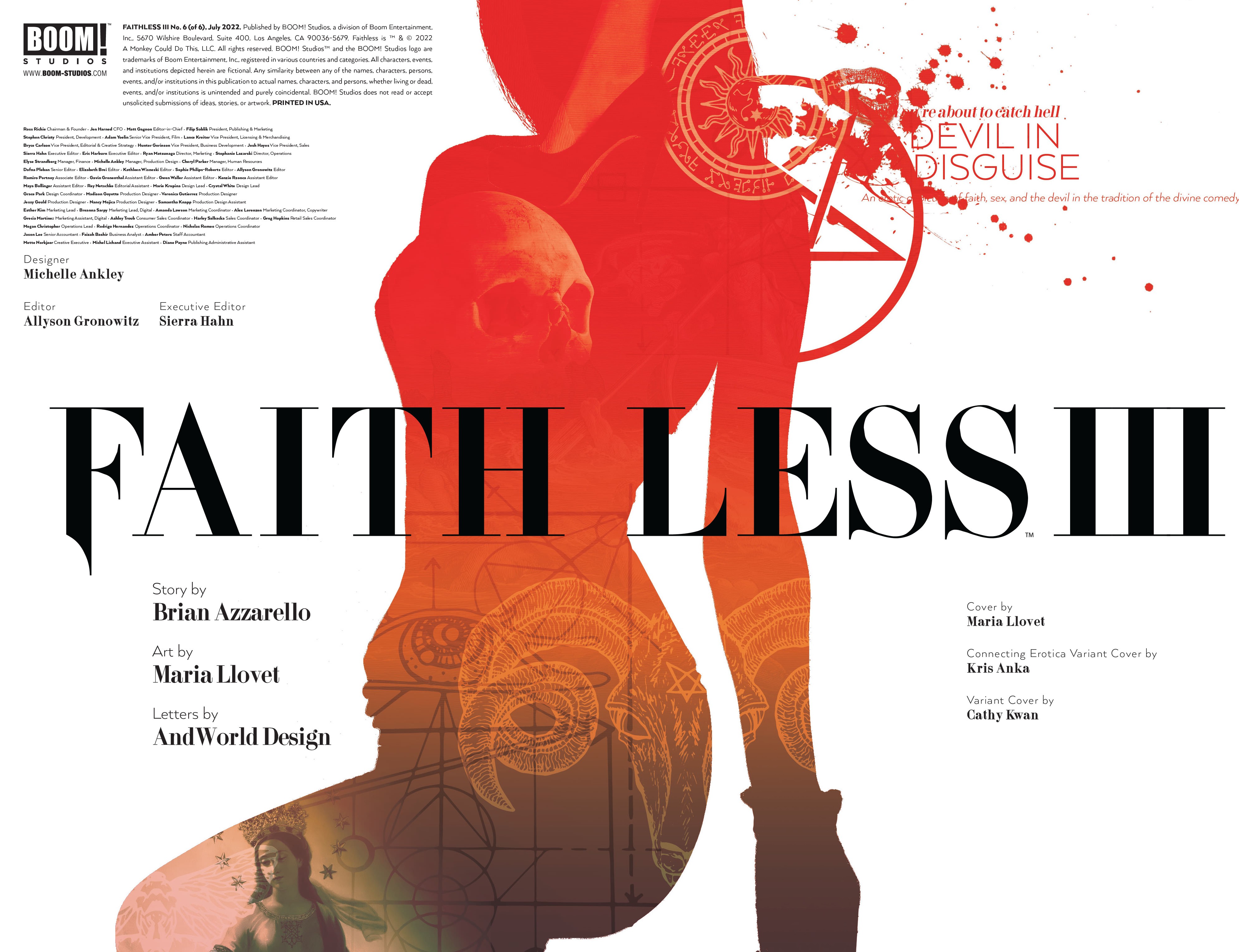 Read online Faithless III comic -  Issue #6 - 2