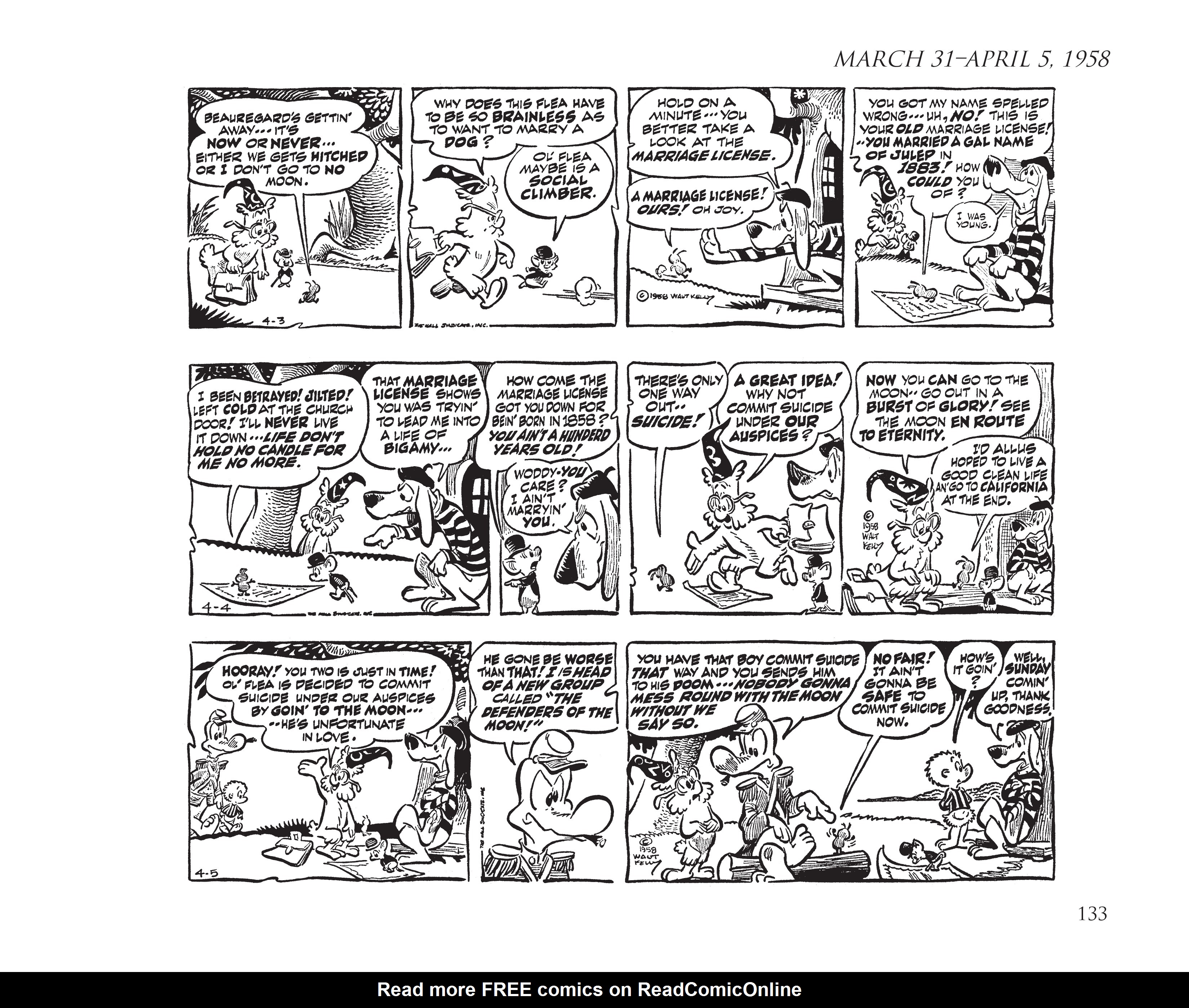 Read online Pogo by Walt Kelly: The Complete Syndicated Comic Strips comic -  Issue # TPB 5 (Part 2) - 42