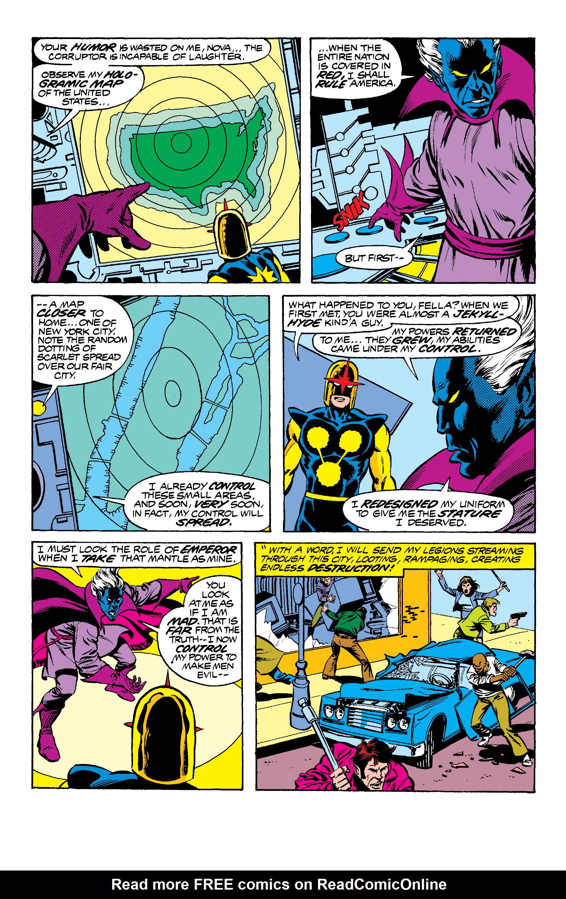 Read online Nova (1976) comic -  Issue #21 - 6