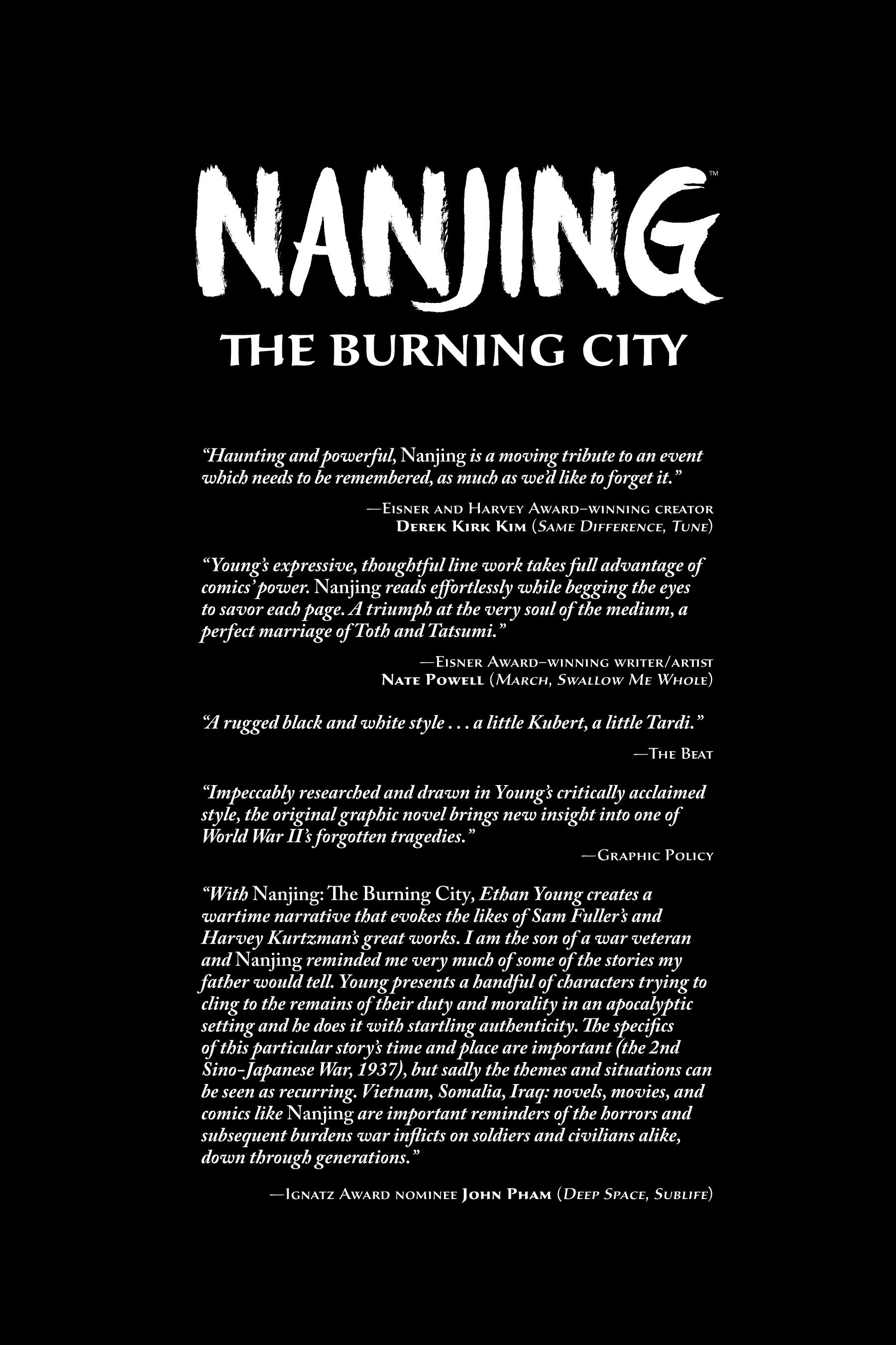Read online Nanjing: The Burning City comic -  Issue # TPB (Part 1) - 3