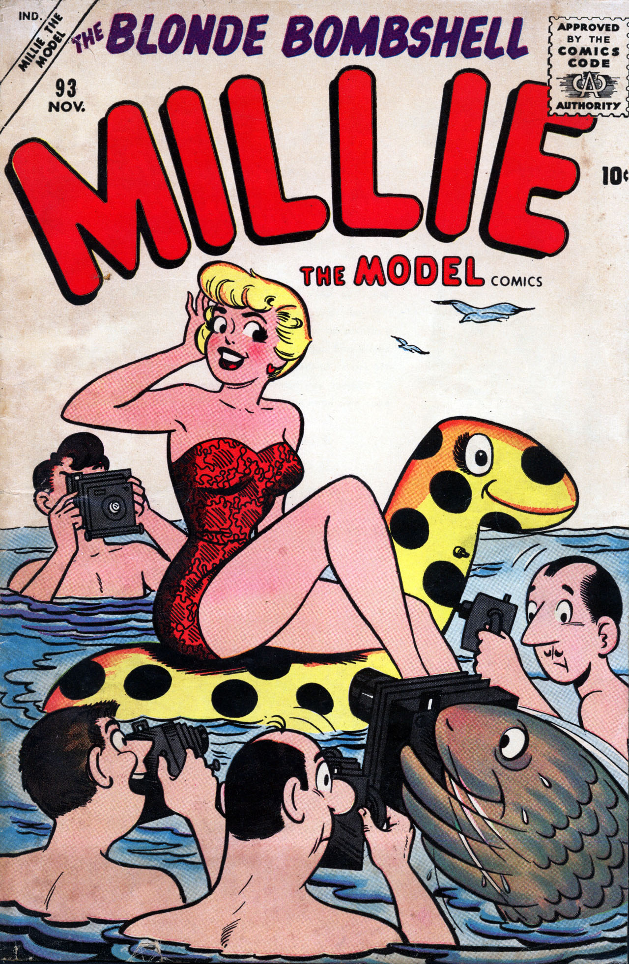 Read online Millie the Model comic -  Issue #93 - 1