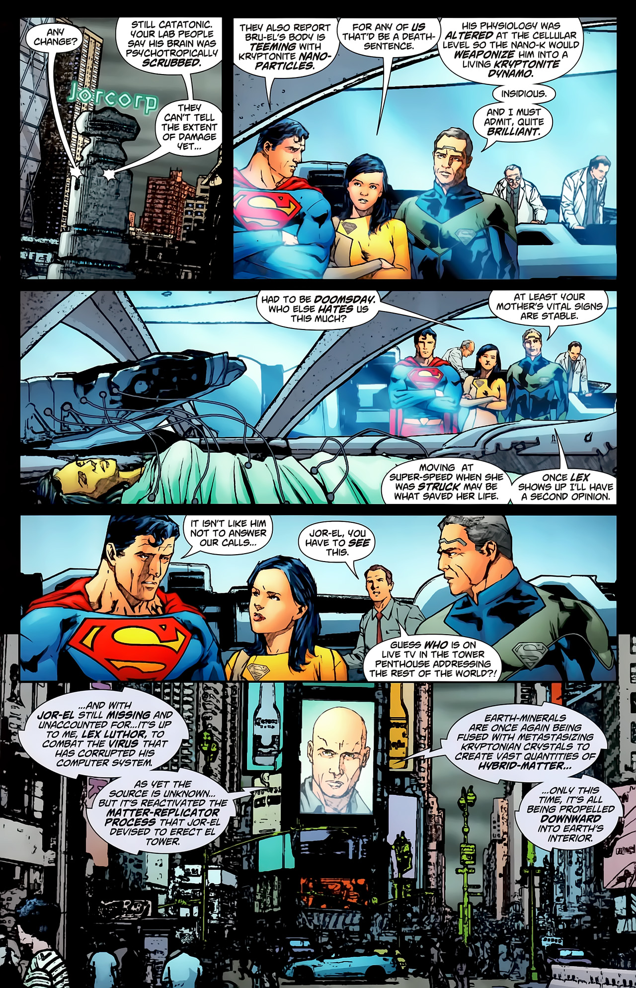 Read online Superman: The Last Family of Krypton comic -  Issue #3 - 35