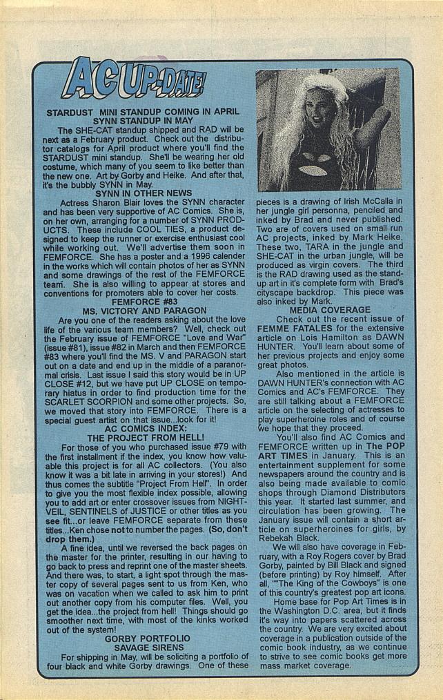 Read online Femforce comic -  Issue #80 - 35