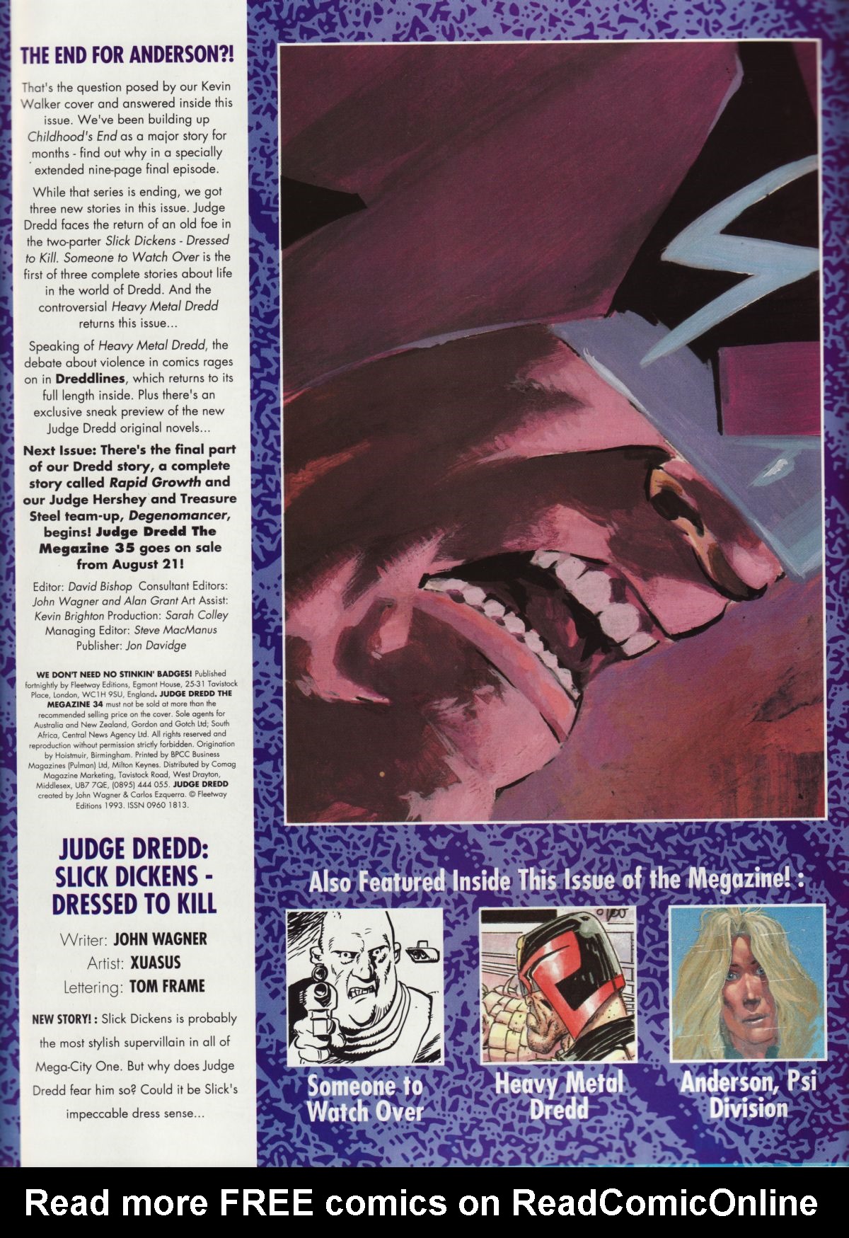 Read online Judge Dredd: The Megazine (vol. 2) comic -  Issue #34 - 2