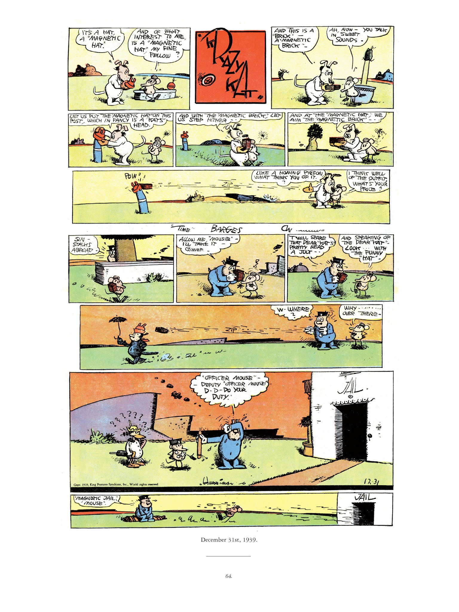 Read online Krazy & Ignatz comic -  Issue # TPB 11 - 64