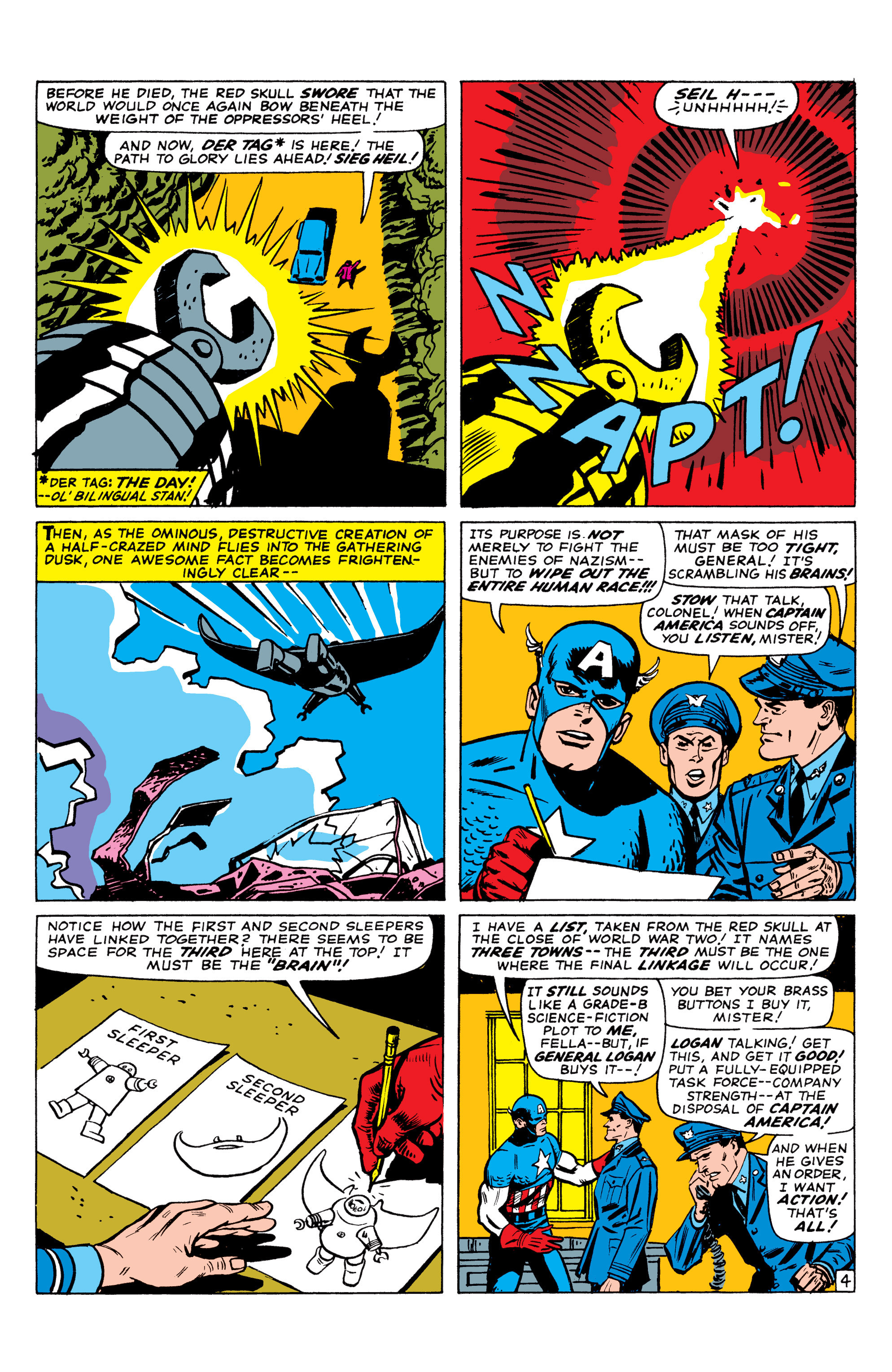 Read online Marvel Masterworks: Captain America comic -  Issue # TPB 1 (Part 2) - 75