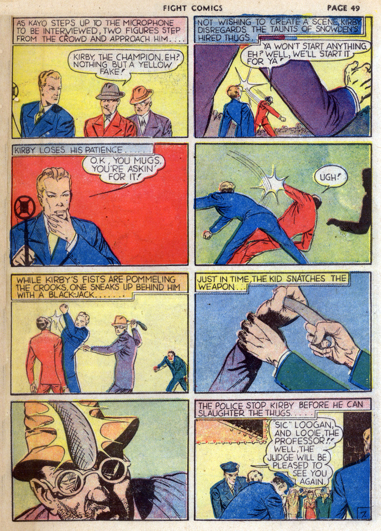 Read online Fight Comics comic -  Issue #4 - 51