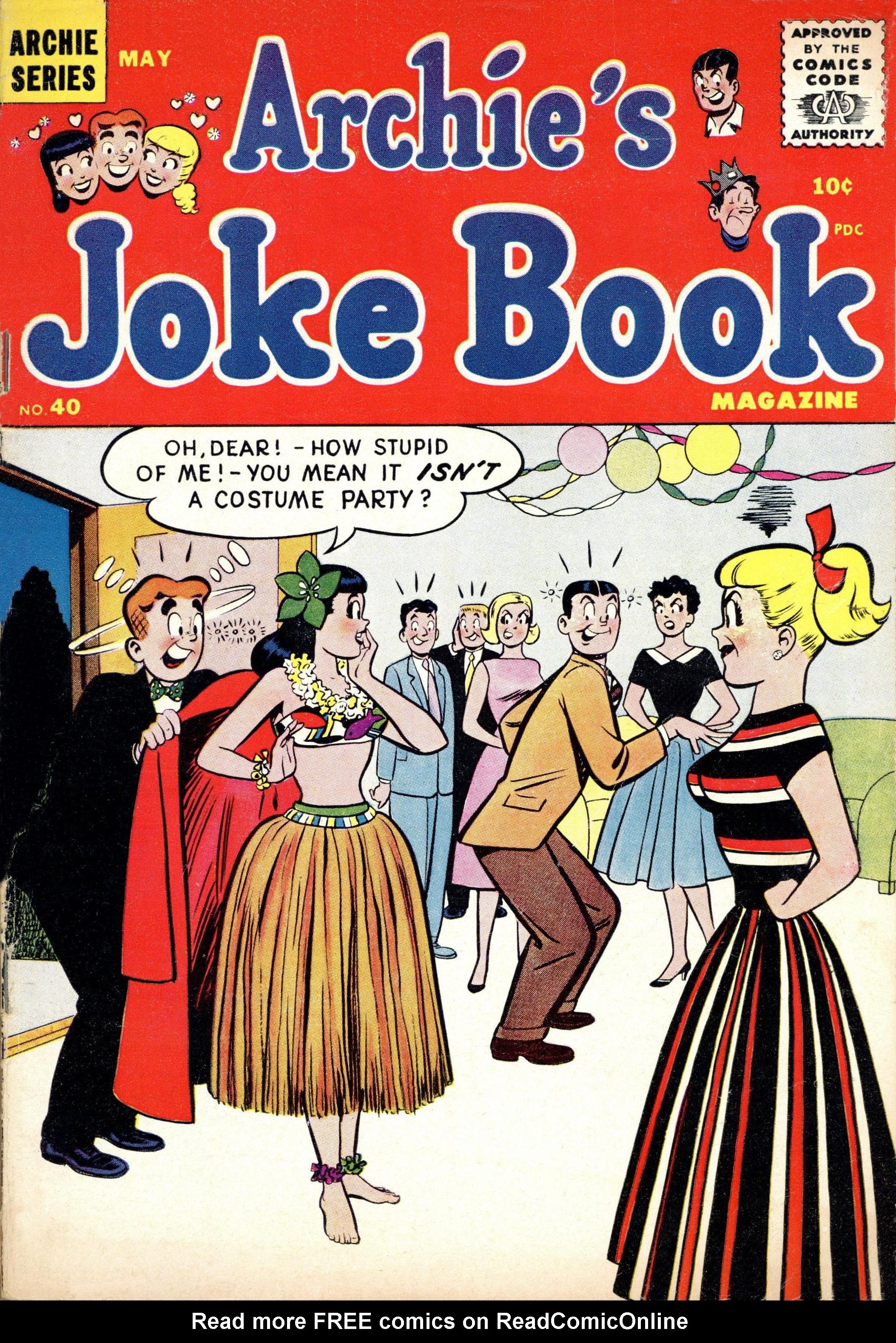 Read online Archie's Joke Book Magazine comic -  Issue #40 - 1