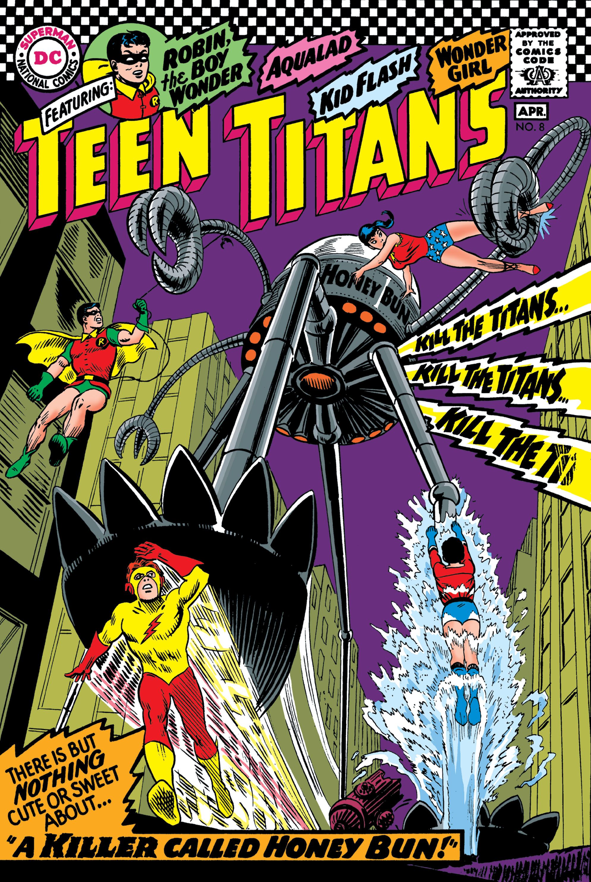 Read online Teen Titans (1966) comic -  Issue #8 - 1