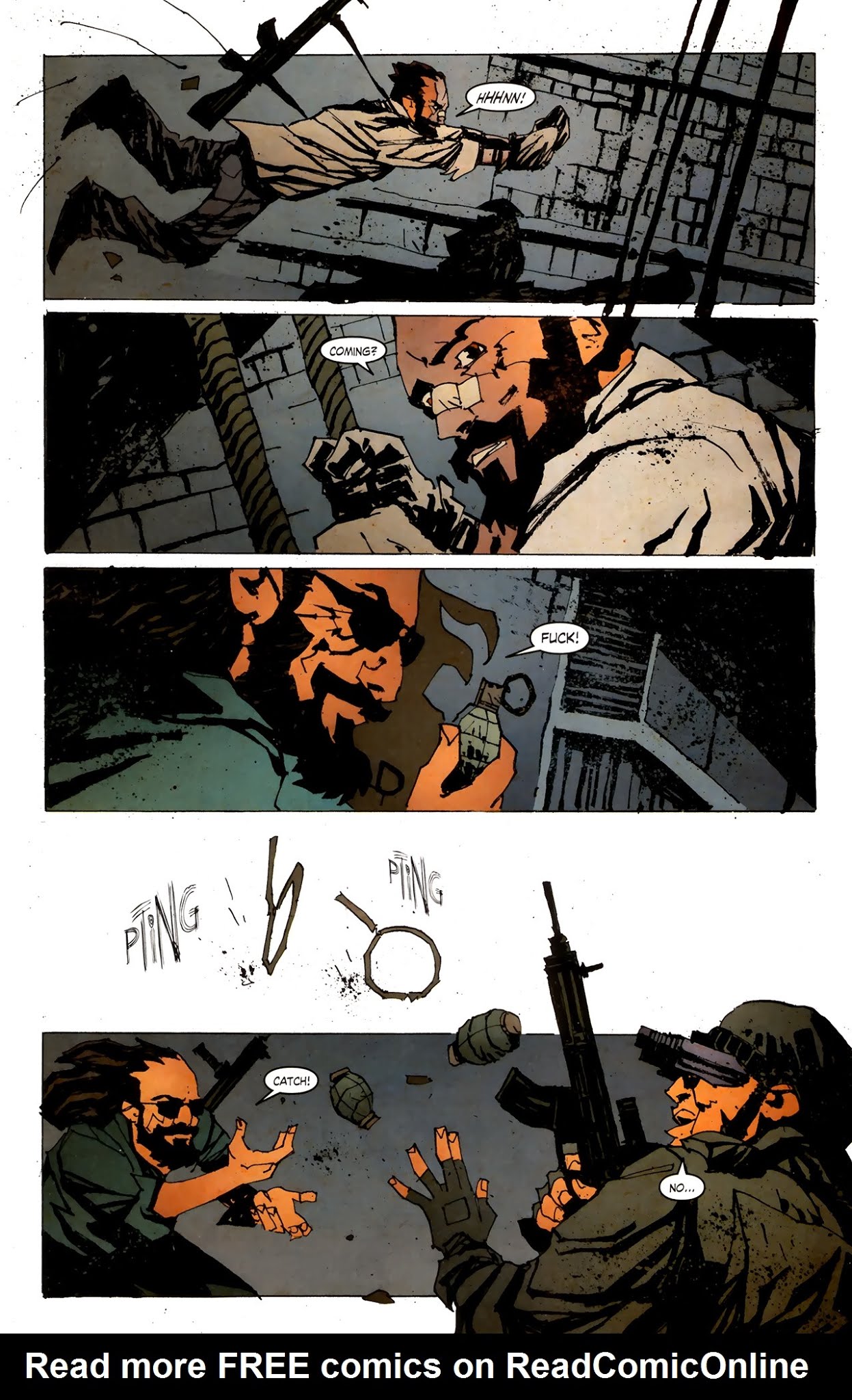 Read online Kane & Lynch comic -  Issue #5 - 9