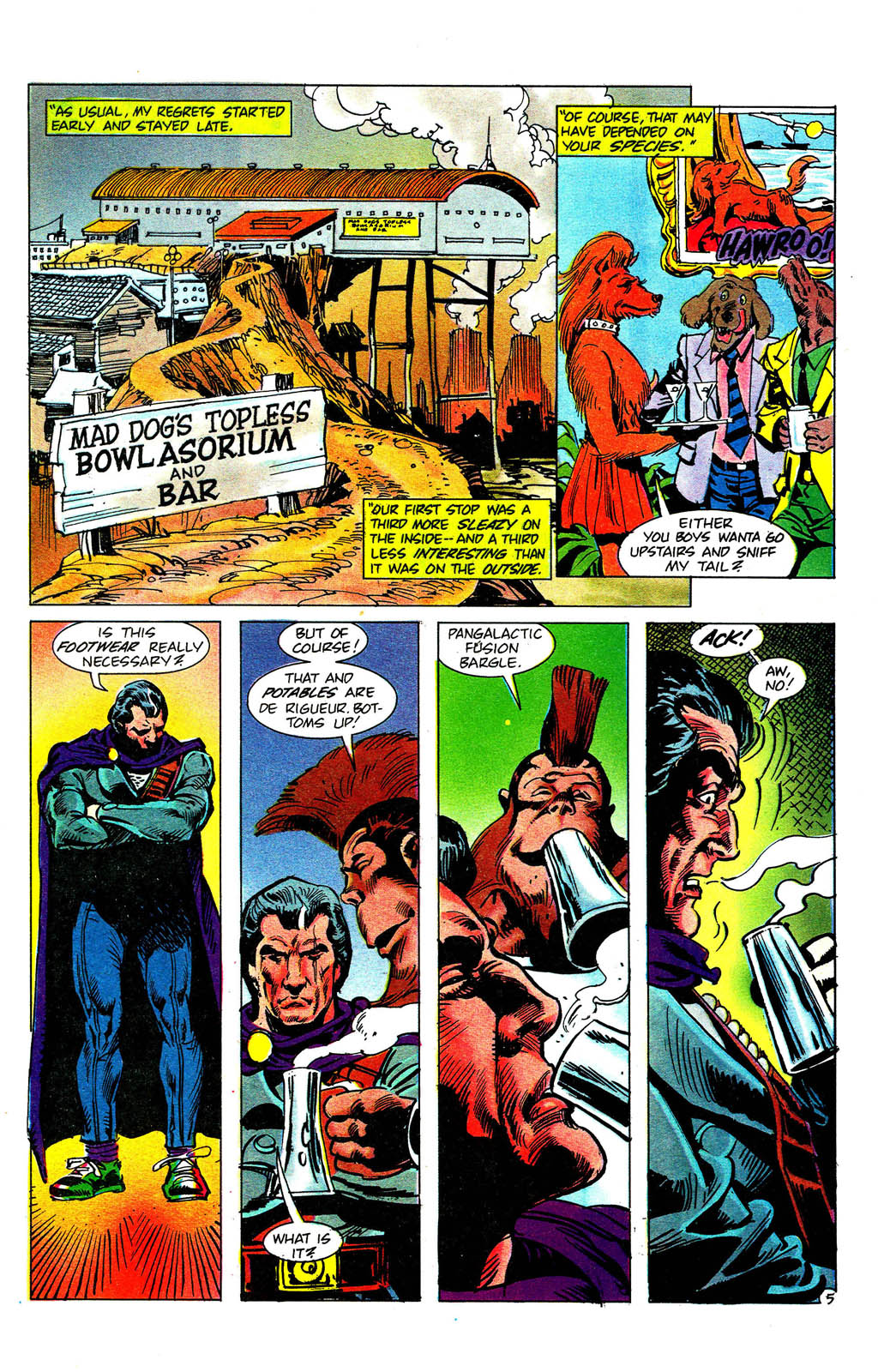 Read online Grimjack comic -  Issue #52 - 7