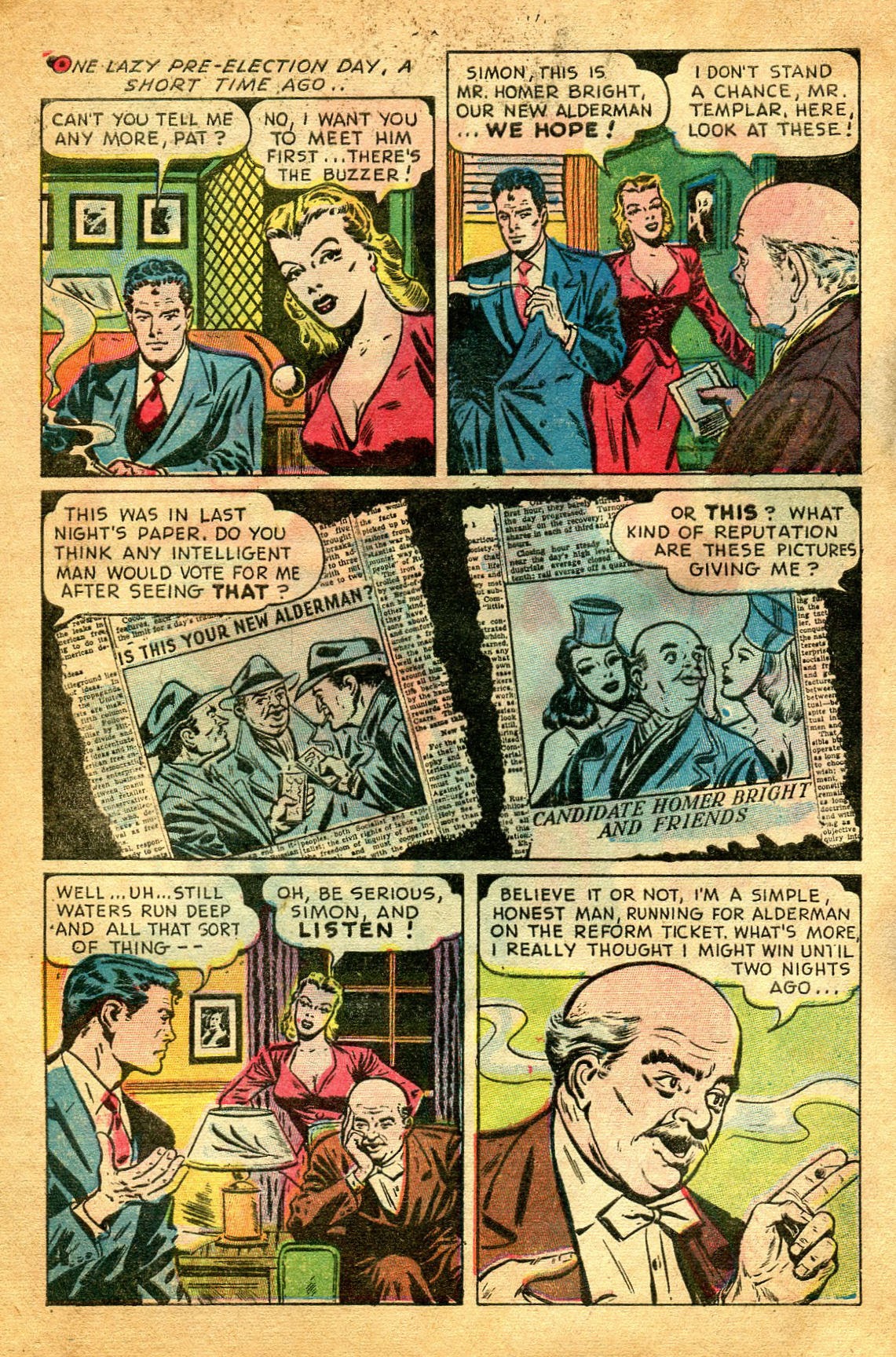 Read online The Saint (1947) comic -  Issue #3 - 4