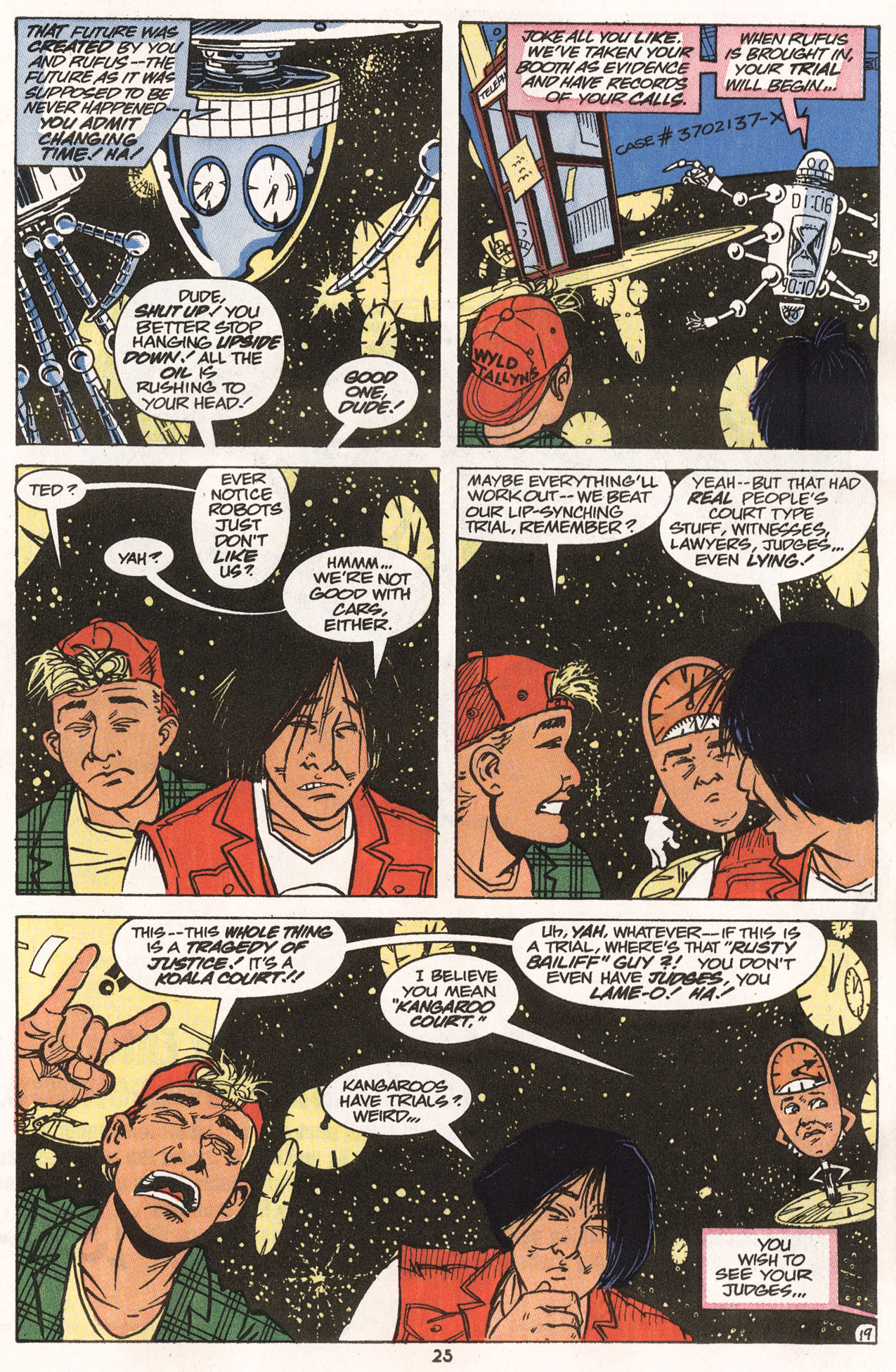 Read online Bill & Ted's Excellent Comic Book comic -  Issue #5 - 25