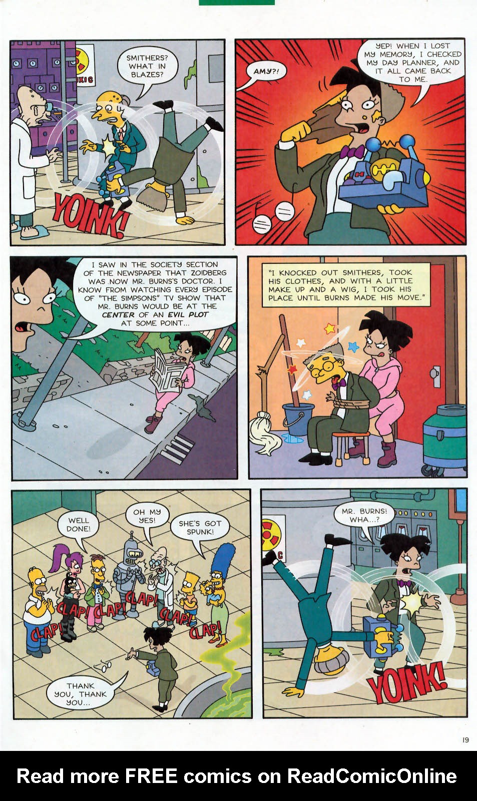 Read online Futurama Comics comic -  Issue #9c - 22