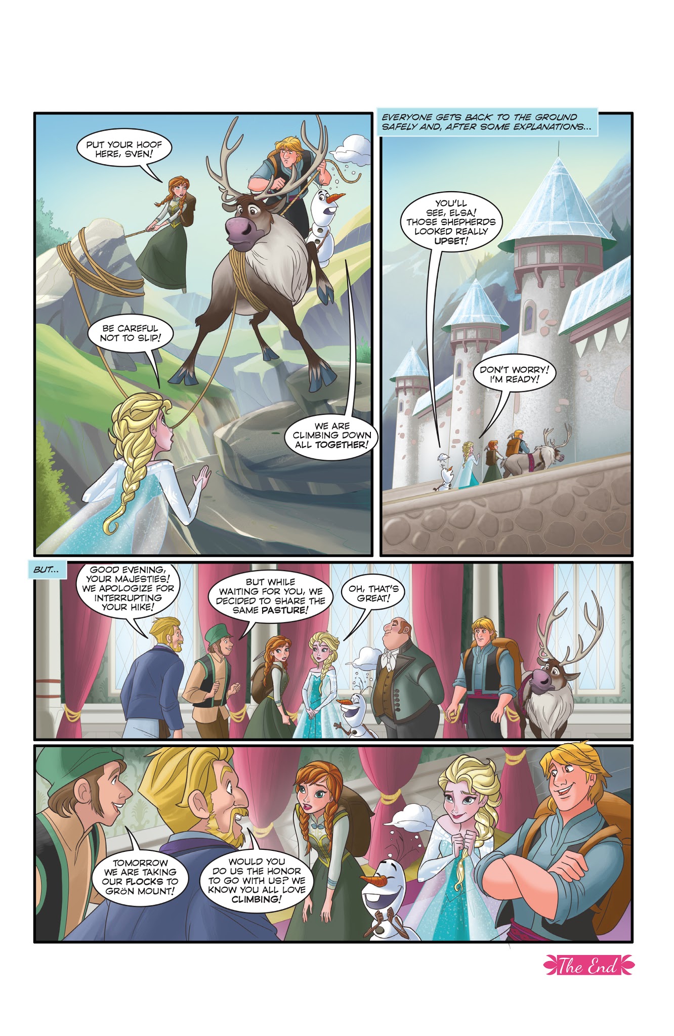 Read online Disney Frozen comic -  Issue #7 - 17