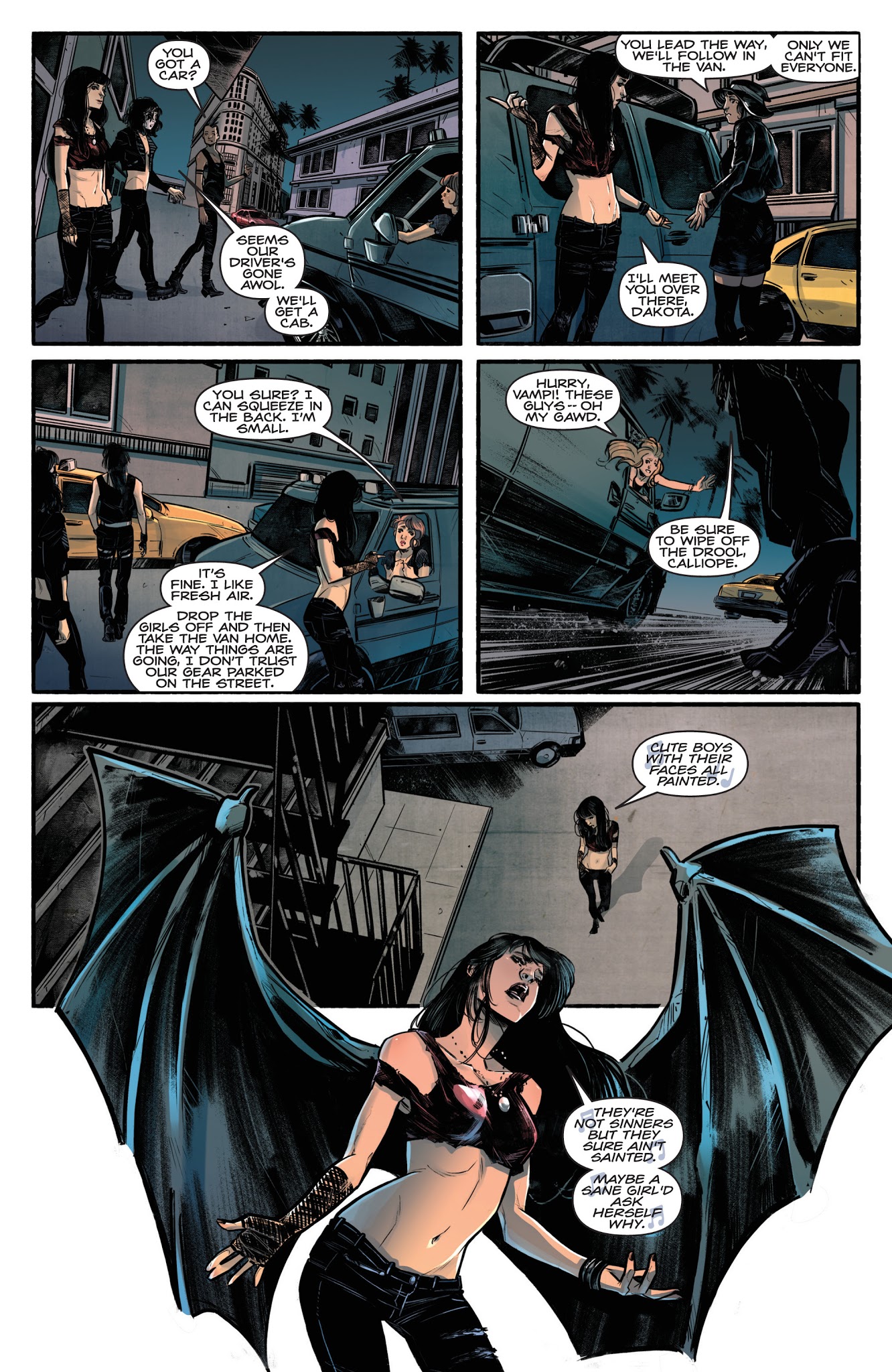 Read online Kiss/Vampirella comic -  Issue #3 - 10