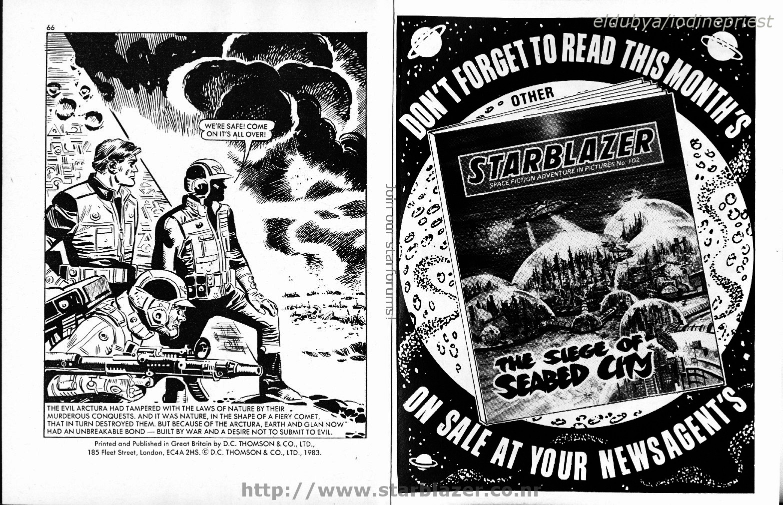 Read online Starblazer comic -  Issue #103 - 35
