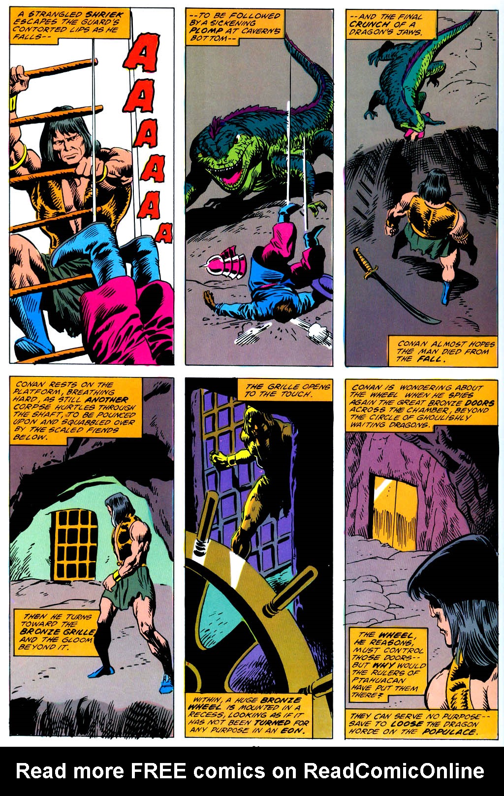 Read online Marvel Graphic Novel comic -  Issue #42 - Conan of the Isles - 85
