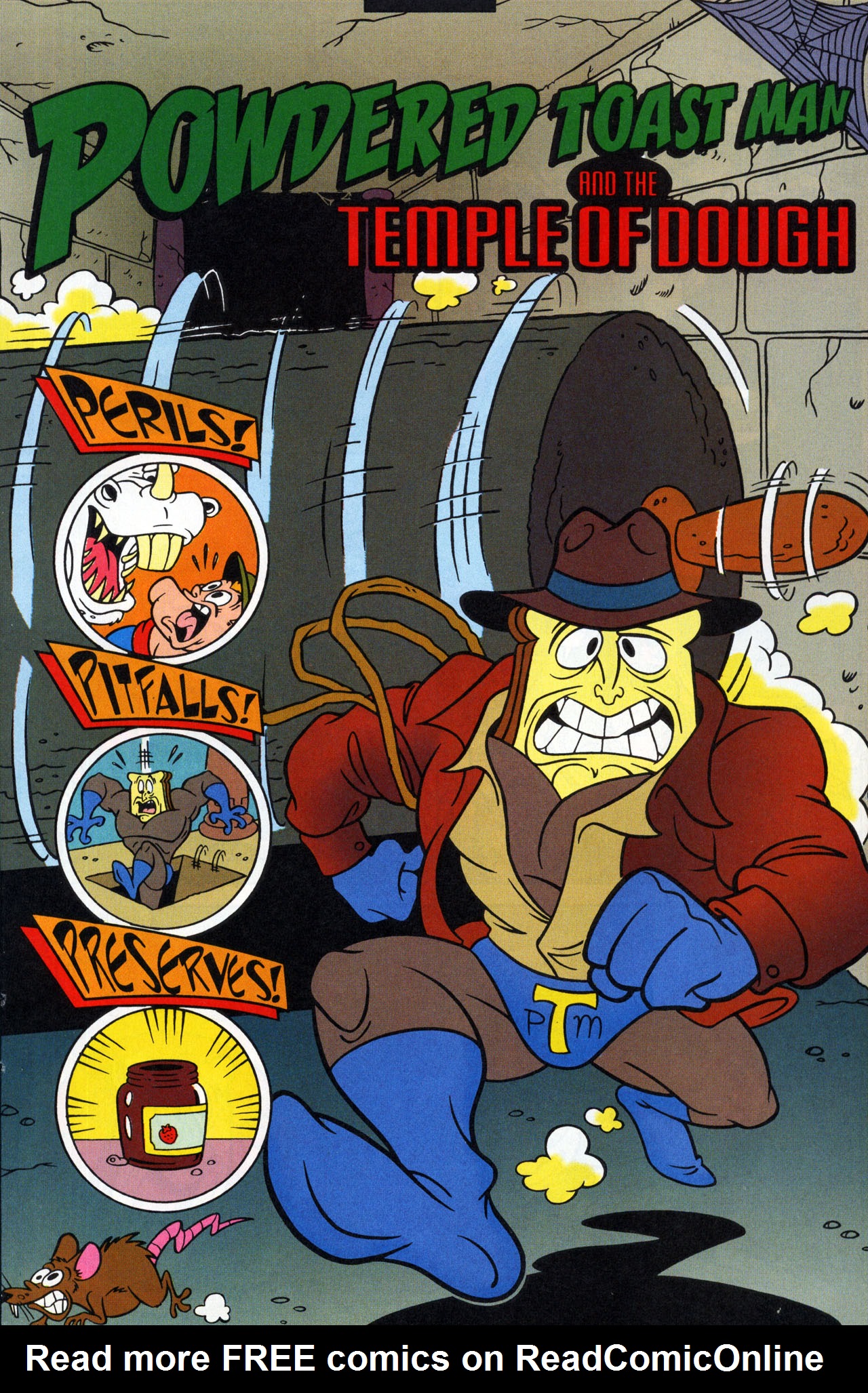 Read online The Ren & Stimpy Show Special: Powdered Toastman's Cereal Serial comic -  Issue # Full - 22