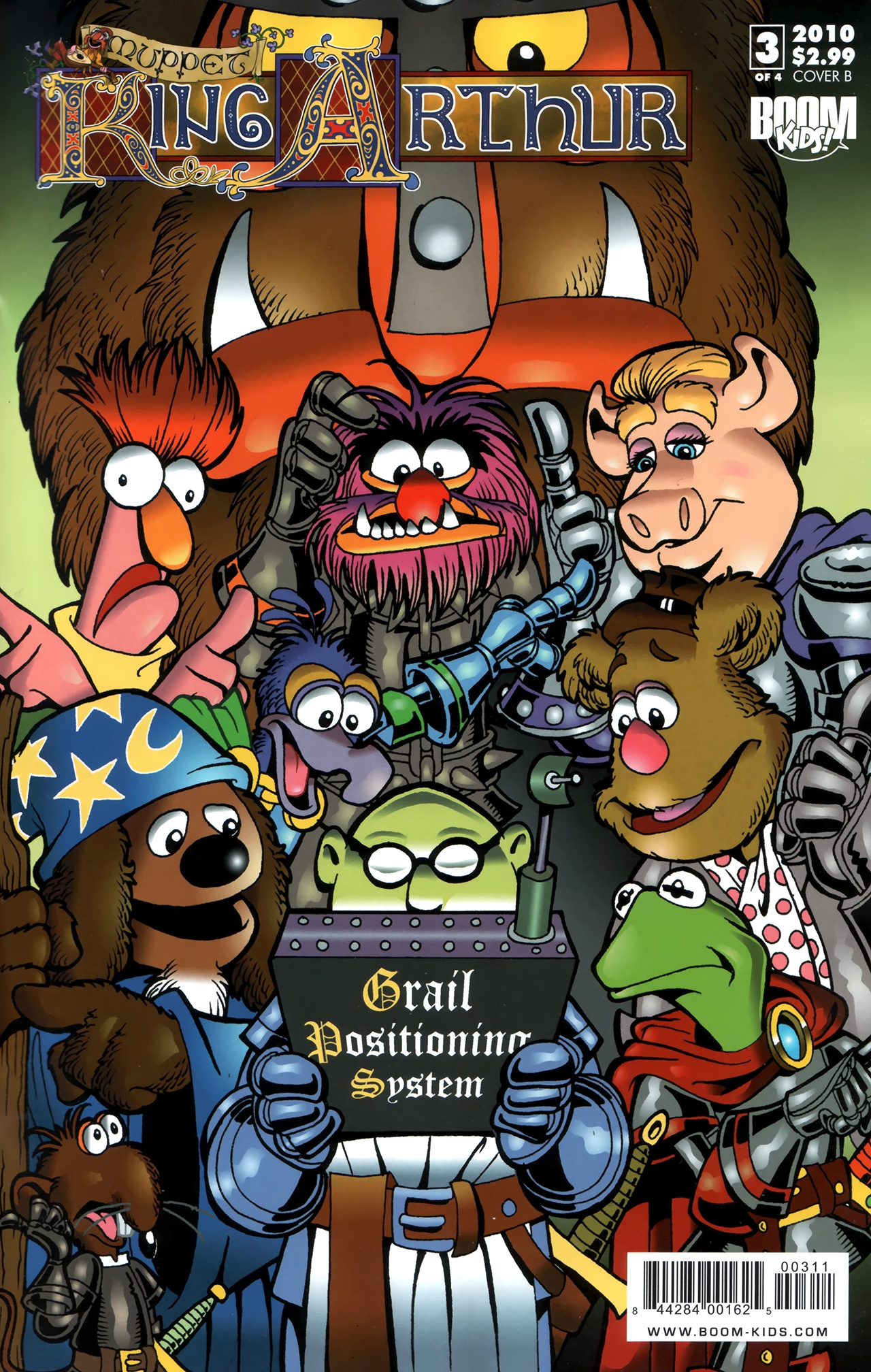 Read online Muppet King Arthur comic -  Issue #3 - 2