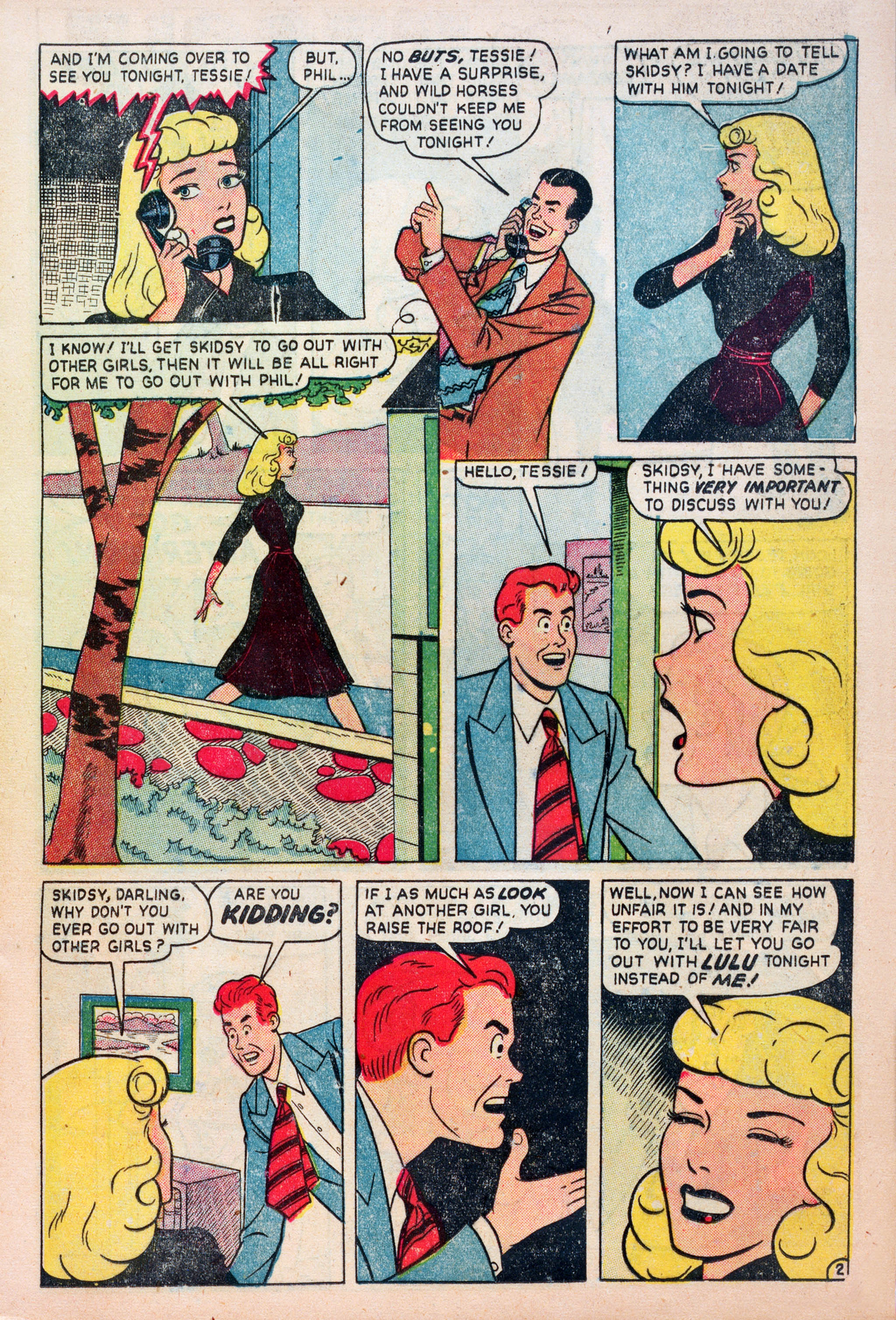 Read online Comedy Comics (1948) comic -  Issue #6 - 11