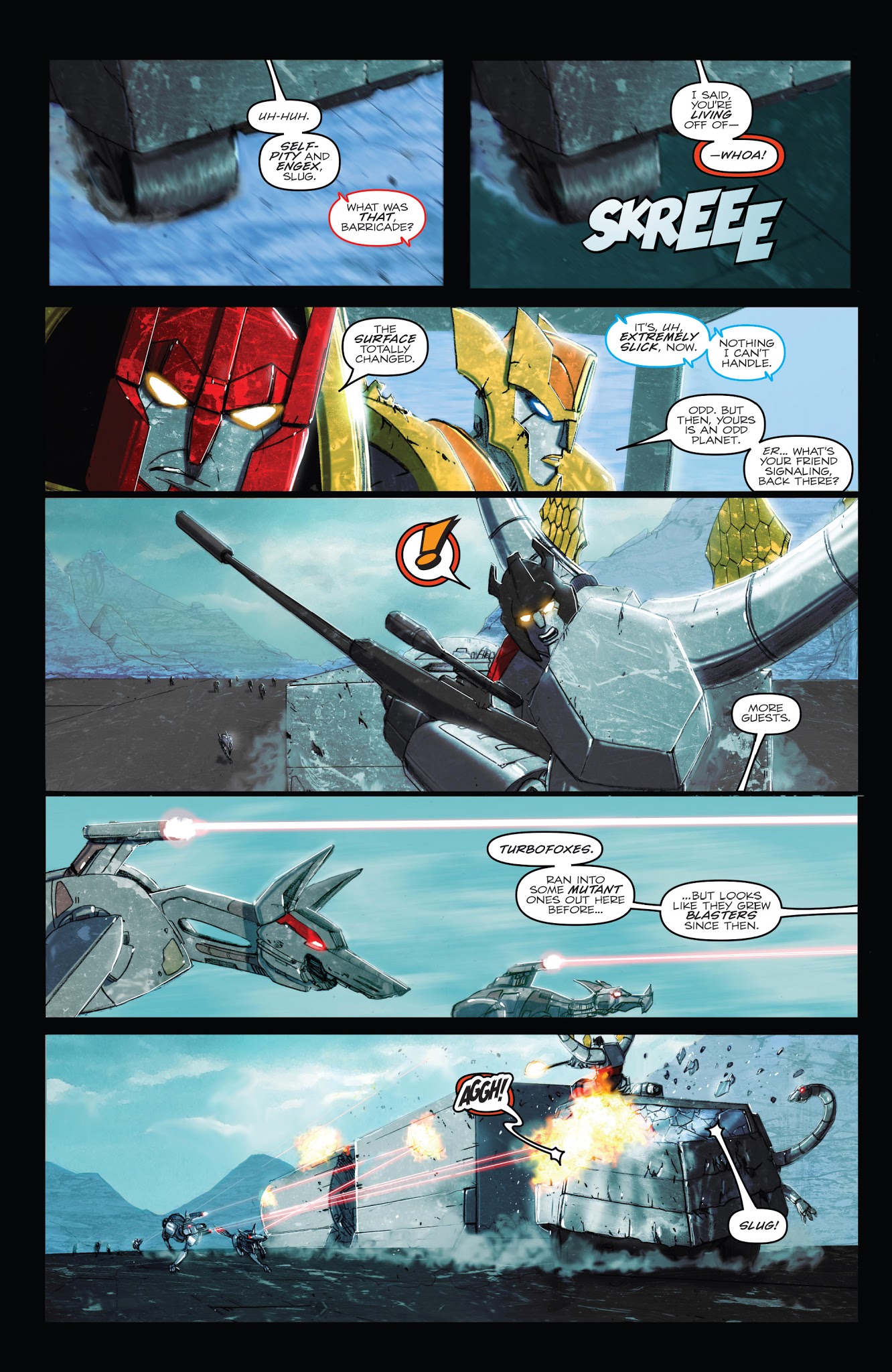 Read online The Transformers: Redemption of the Dinobots comic -  Issue # TPB - 77