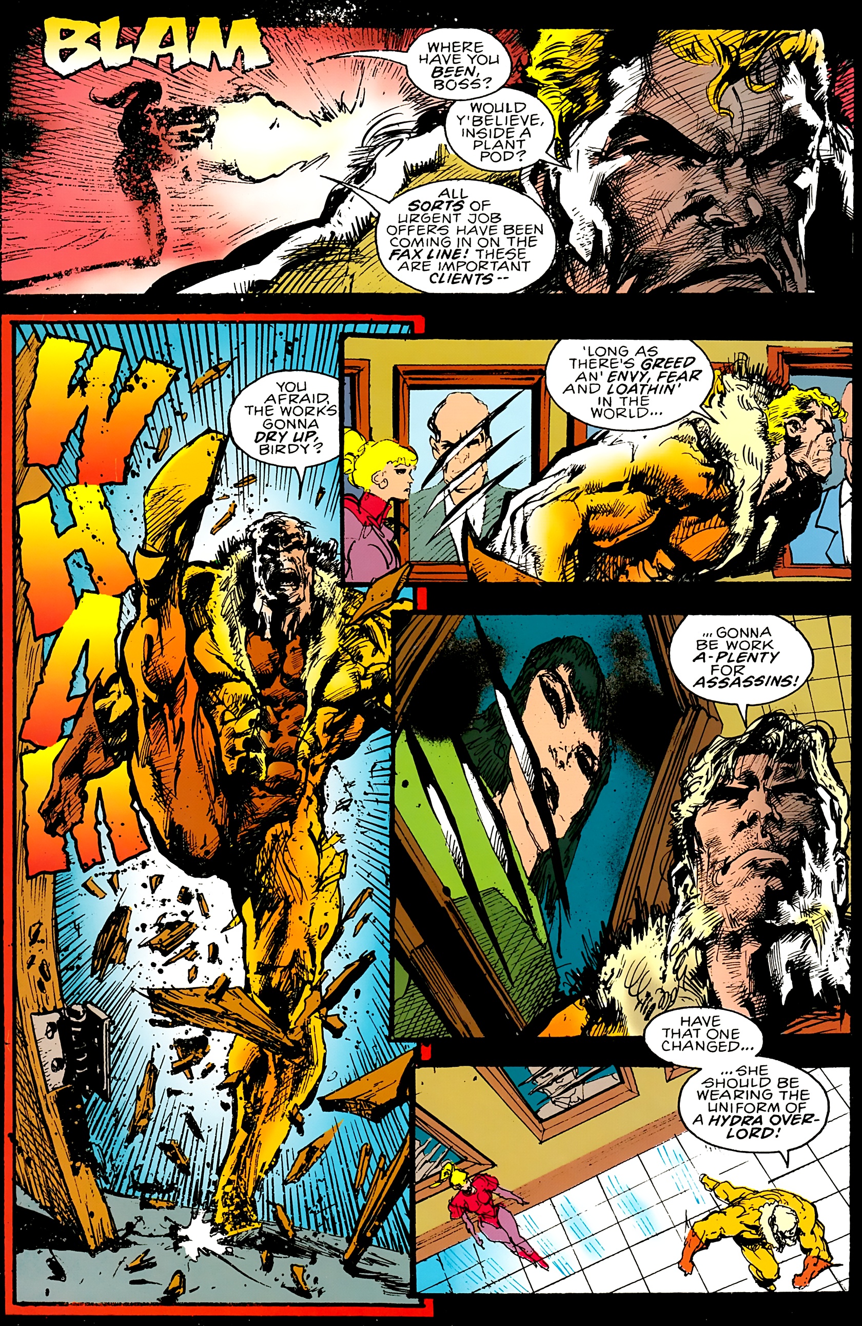 Read online Sabretooth comic -  Issue #1 - 7