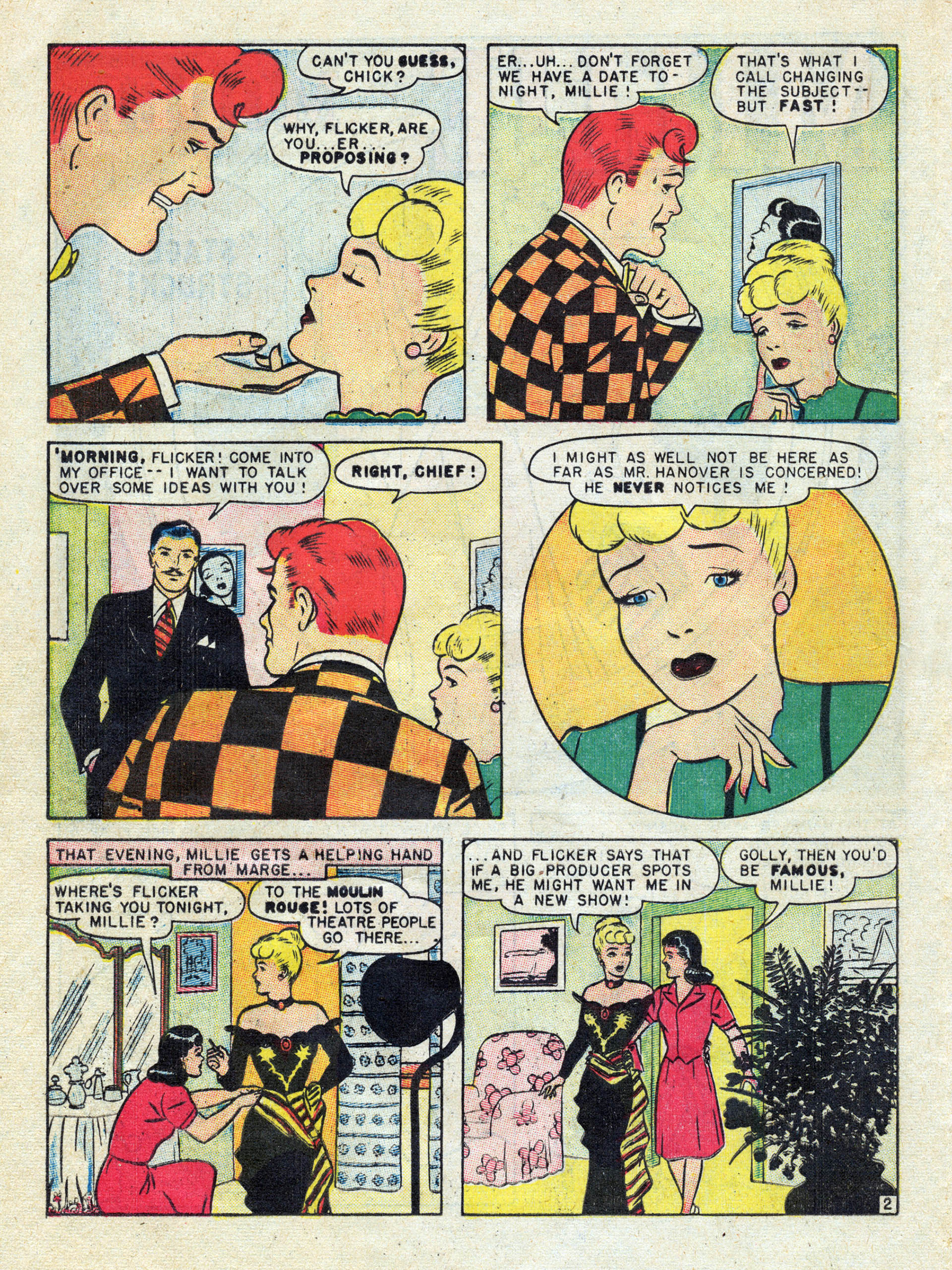 Read online Millie the Model comic -  Issue #5 - 24