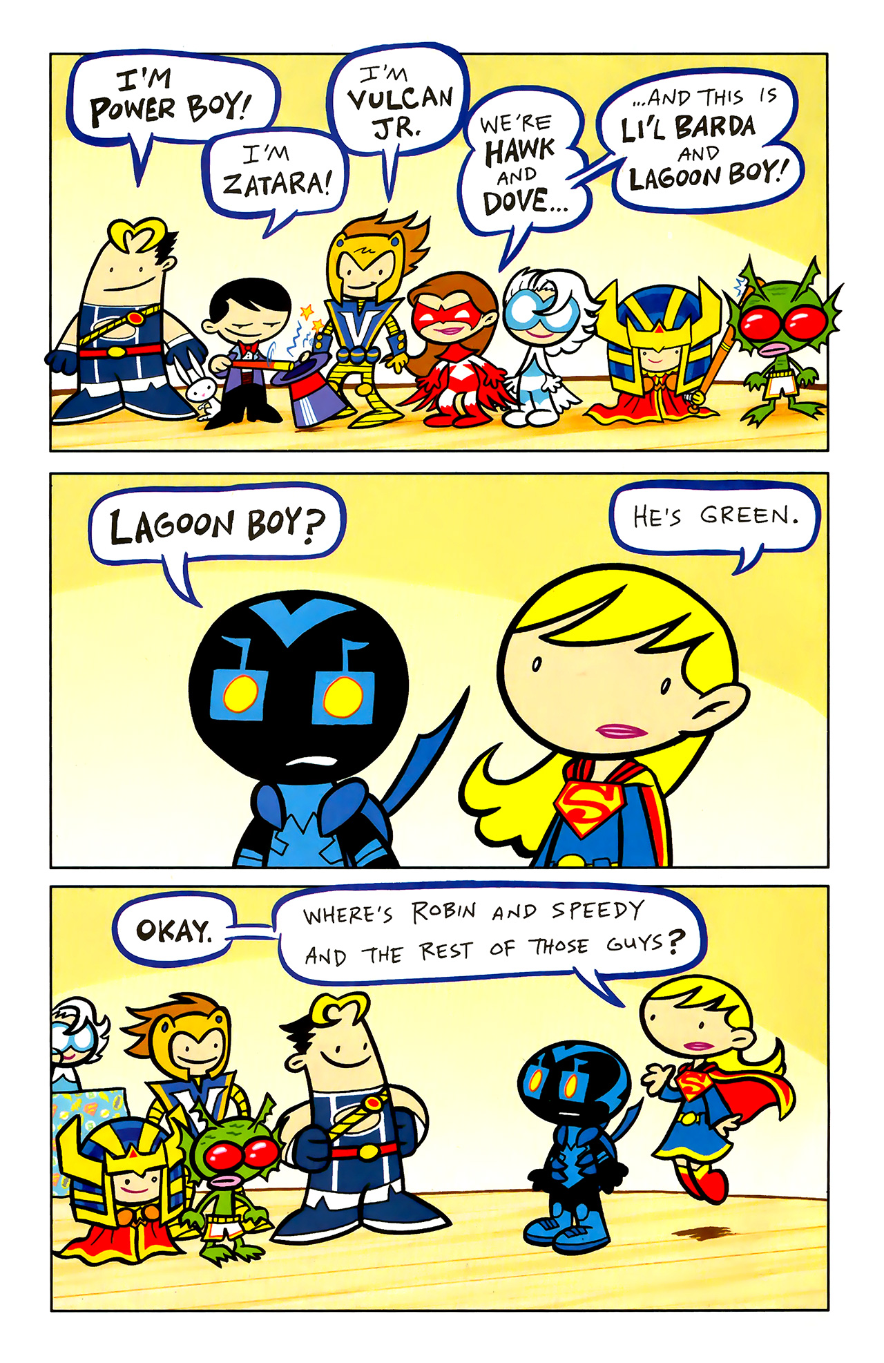 Read online Tiny Titans comic -  Issue #6 - 6