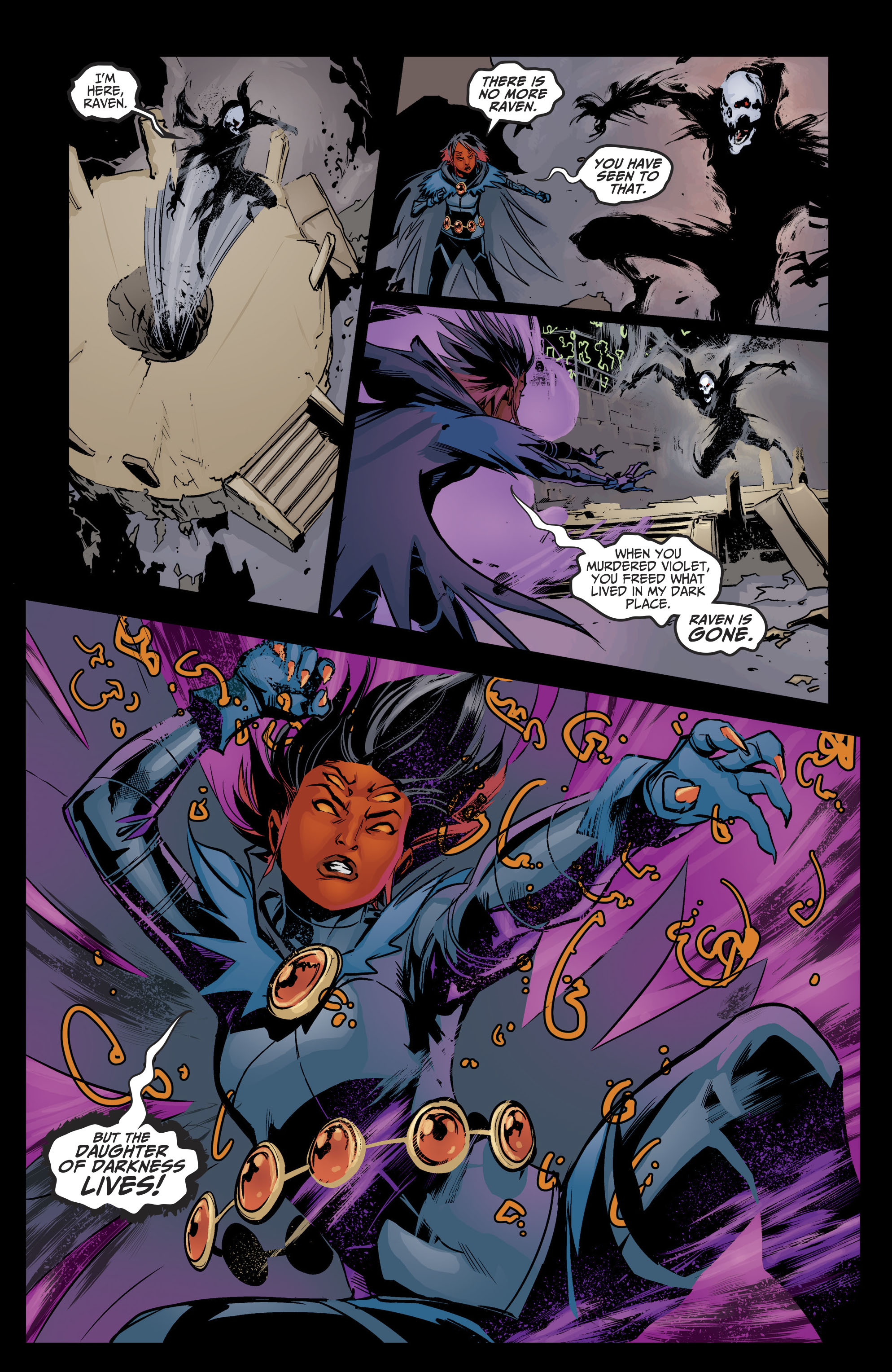 Read online Raven: Daughter of Darkness comic -  Issue #12 - 18
