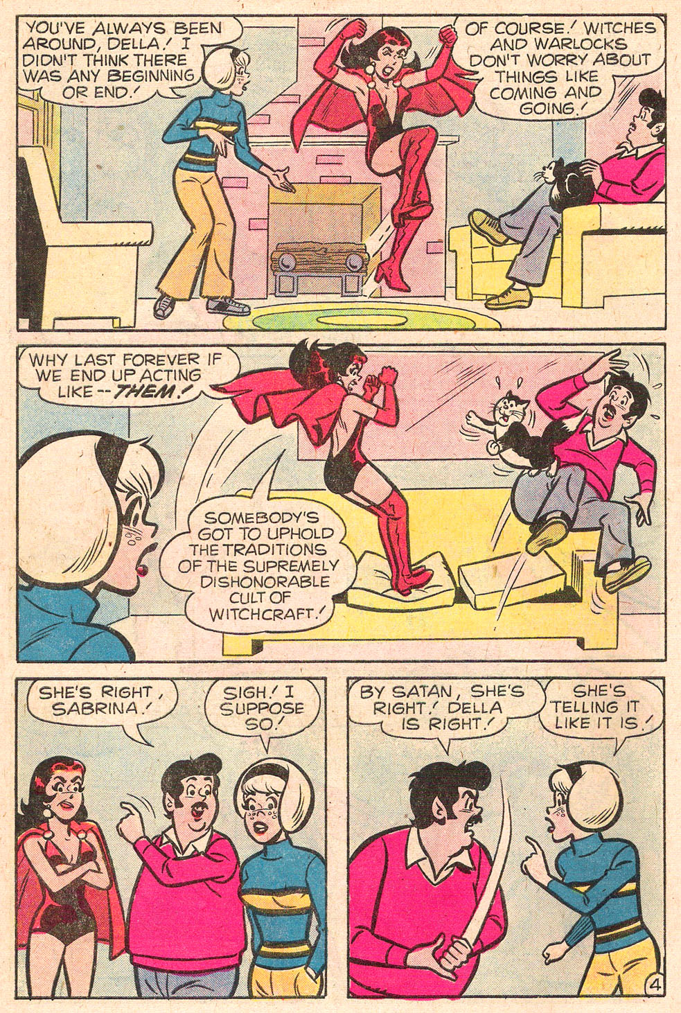 Sabrina The Teenage Witch (1971) Issue #51 #51 - English 6