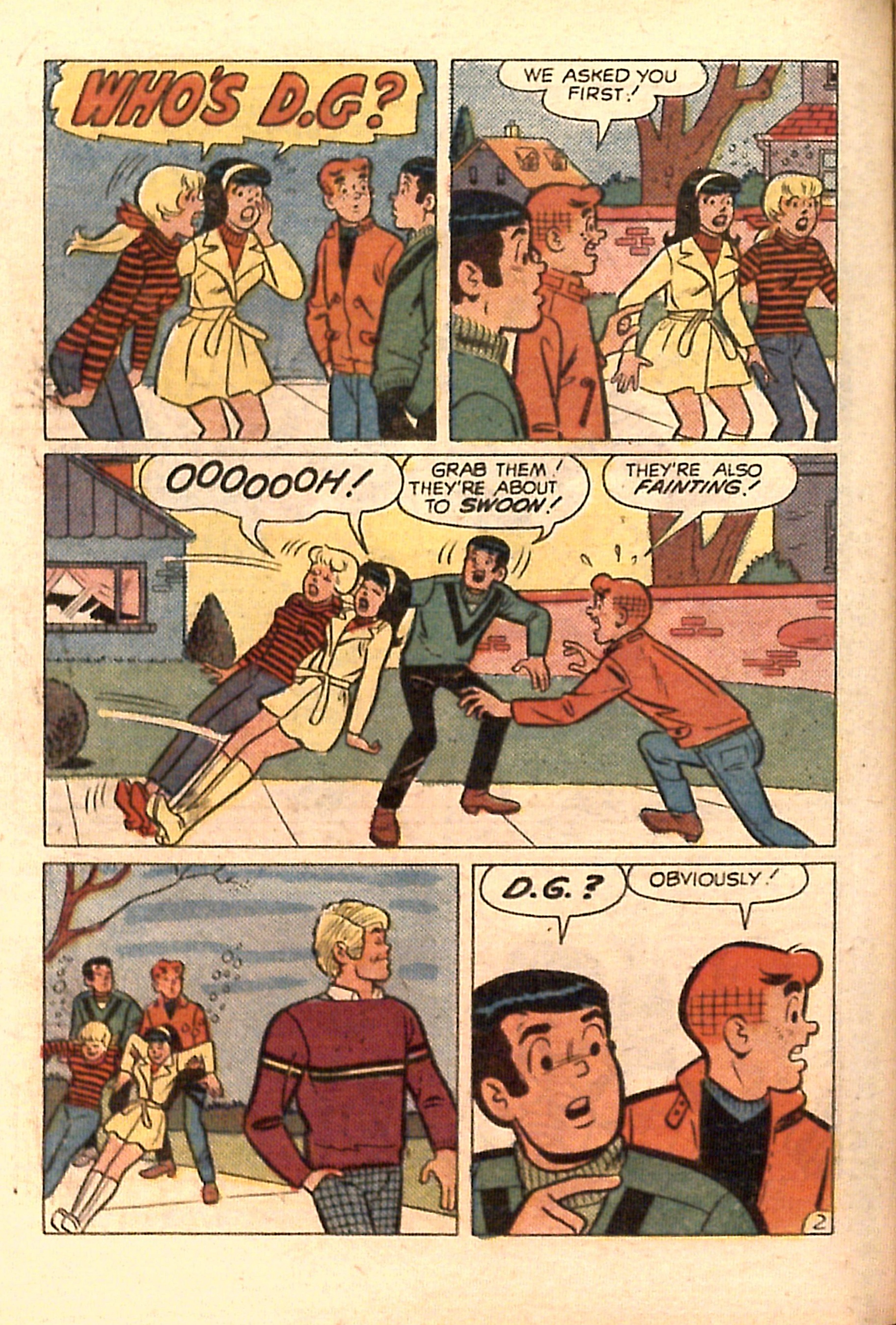 Read online Archie...Archie Andrews, Where Are You? Digest Magazine comic -  Issue #20 - 110