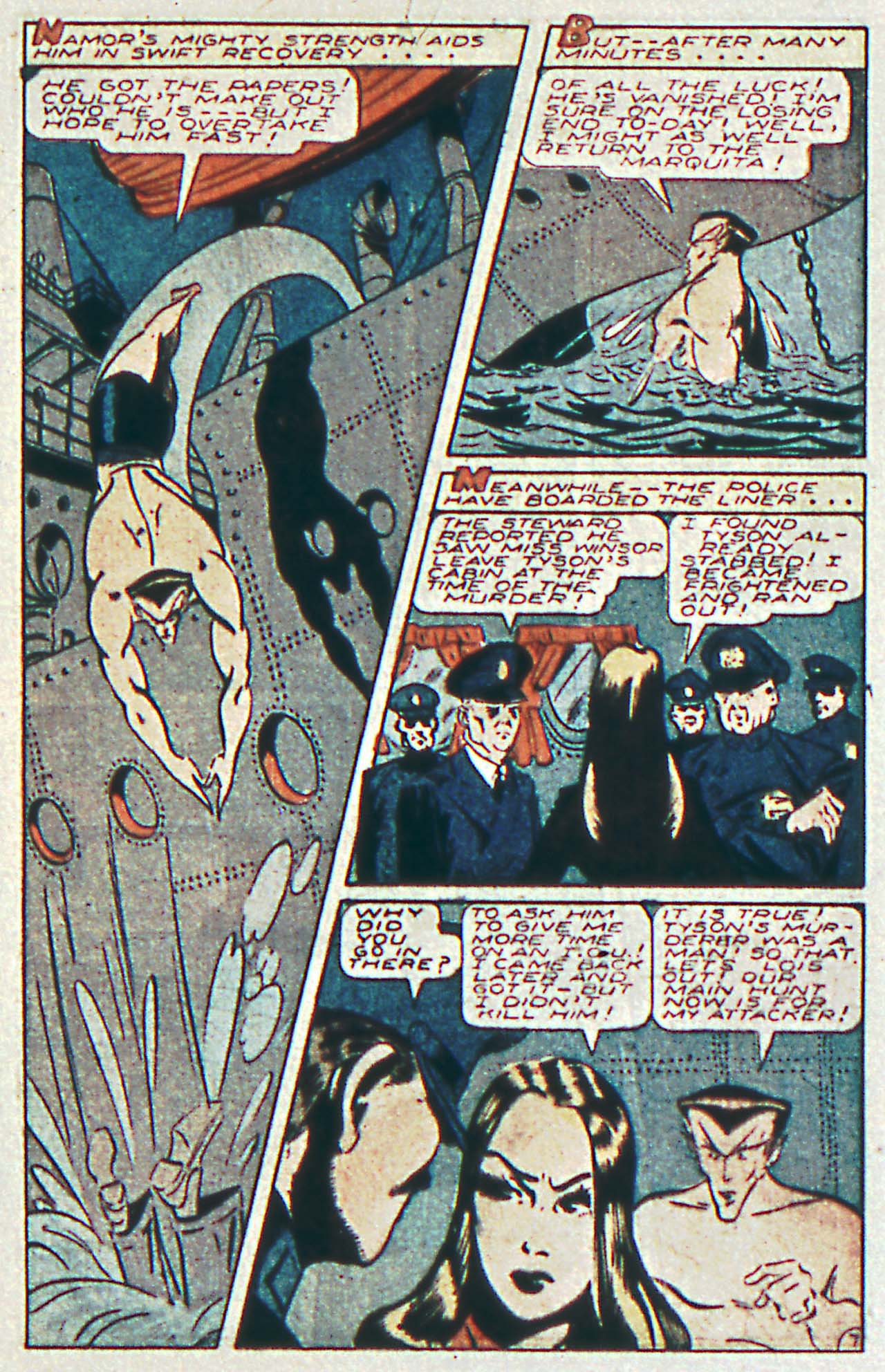 Read online Sub-Mariner Comics comic -  Issue #18 - 23