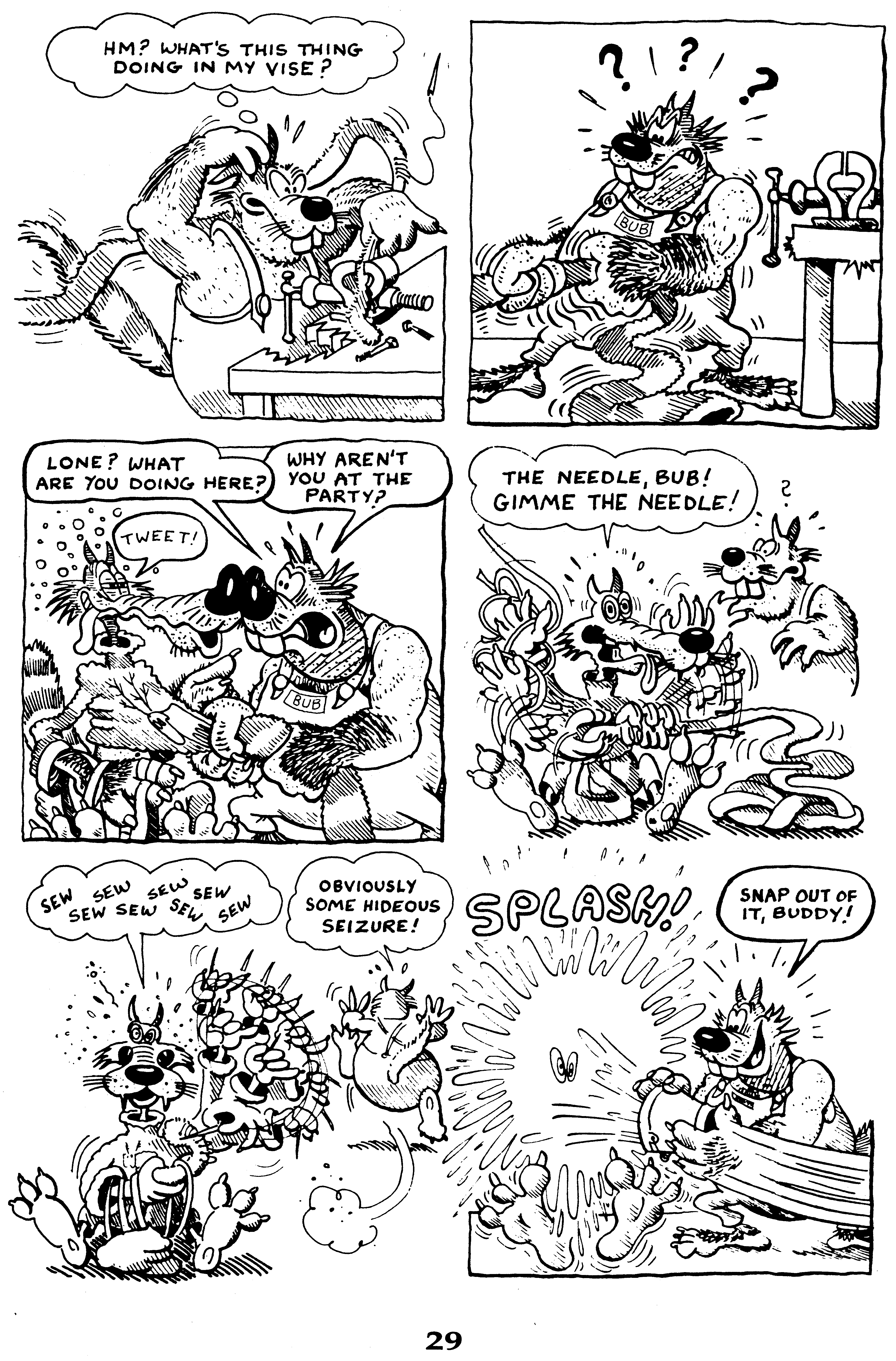 Read online Critters comic -  Issue #29 - 31