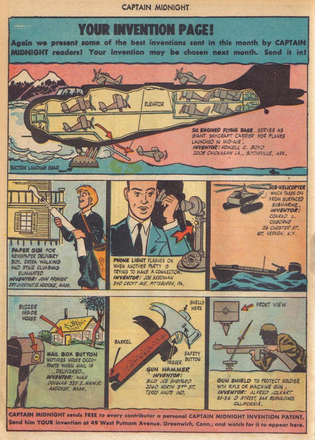 Read online Captain Midnight (1942) comic -  Issue #42 - 22