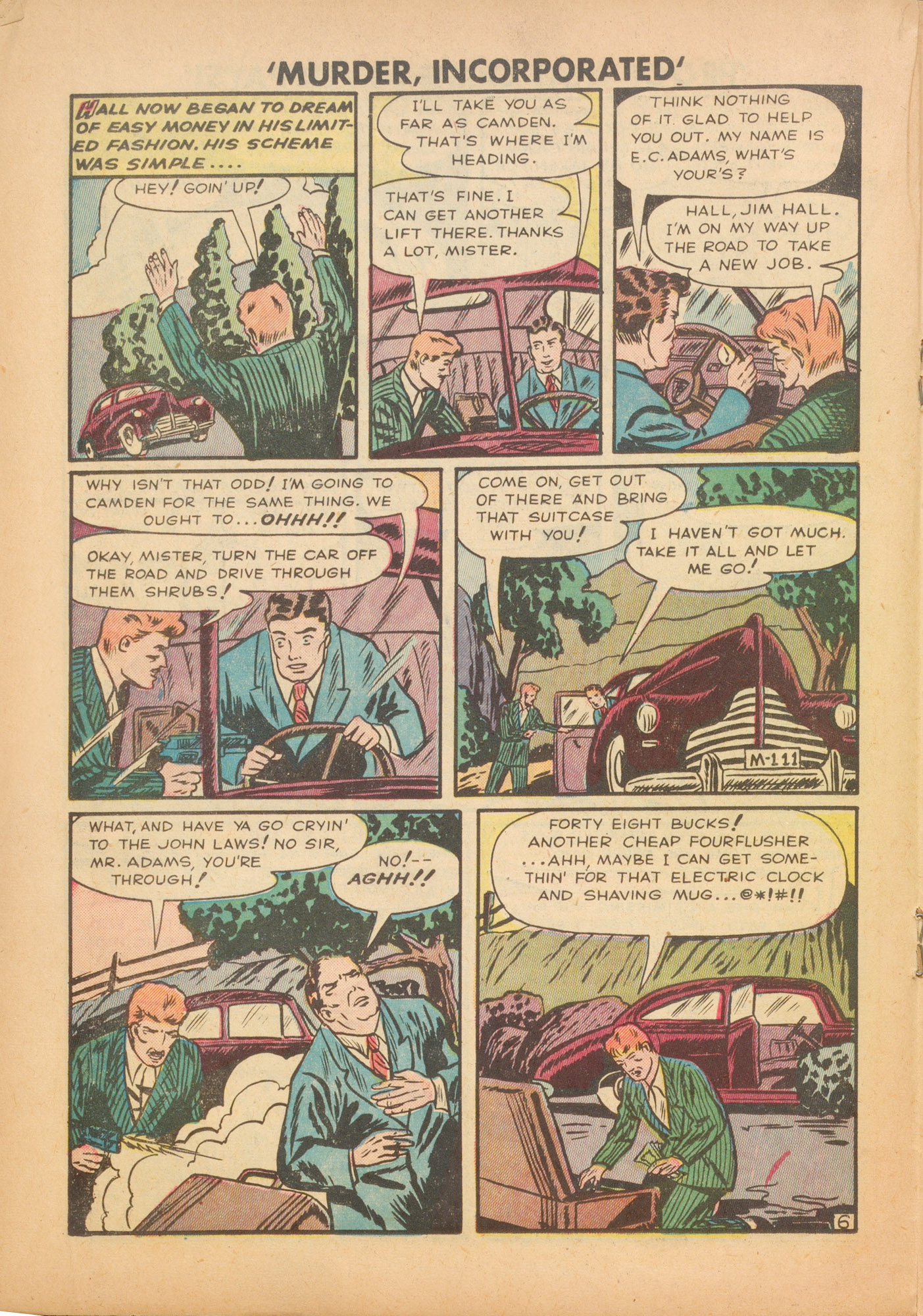 Read online Murder Incorporated (1948) comic -  Issue #5 - 18