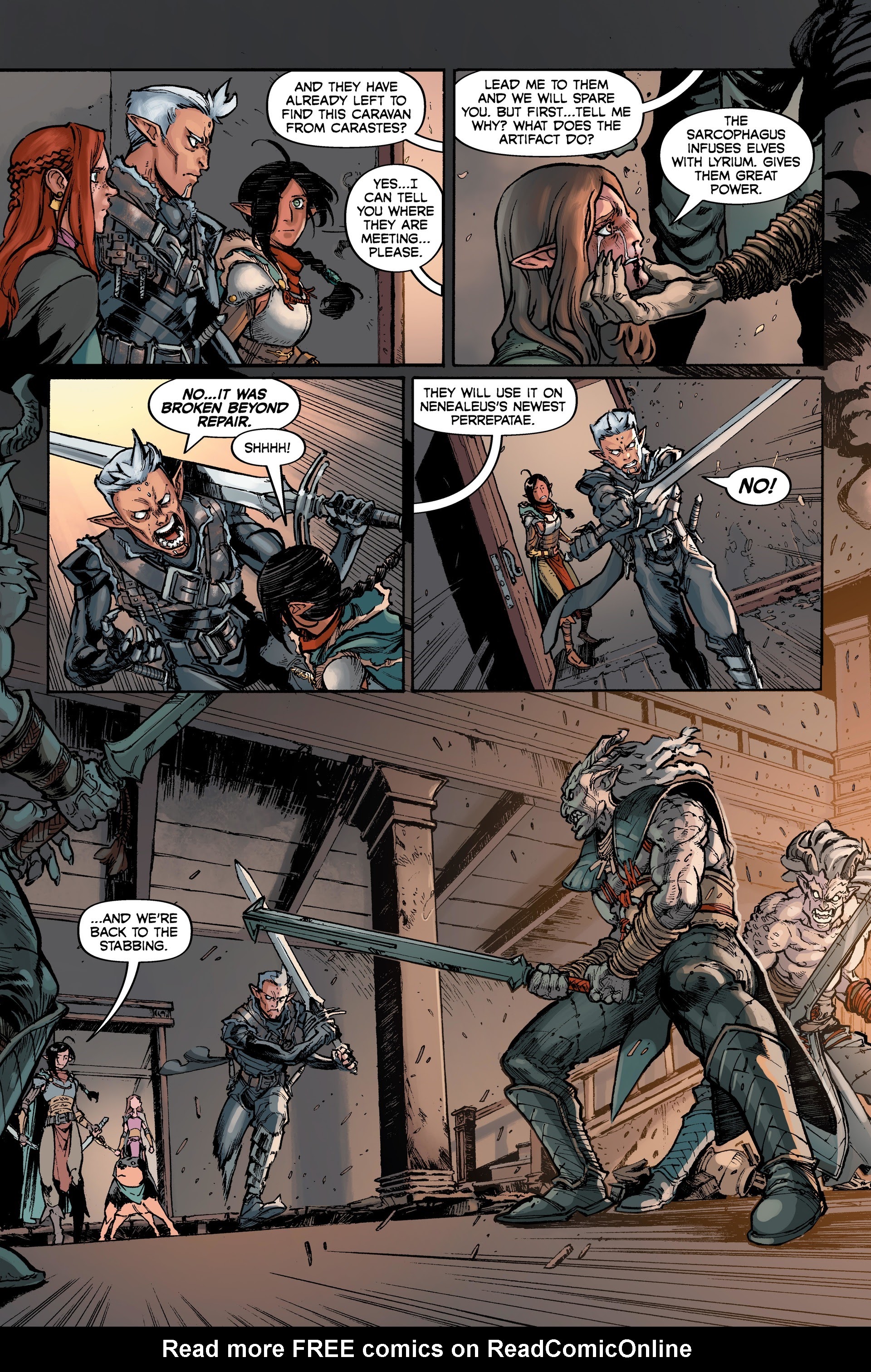 Read online Dragon Age: Wraiths of Tevinter comic -  Issue # TPB (Part 2) - 6