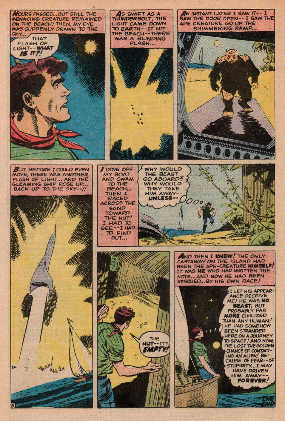 Read online Where Monsters Dwell (1970) comic -  Issue #4 - 16