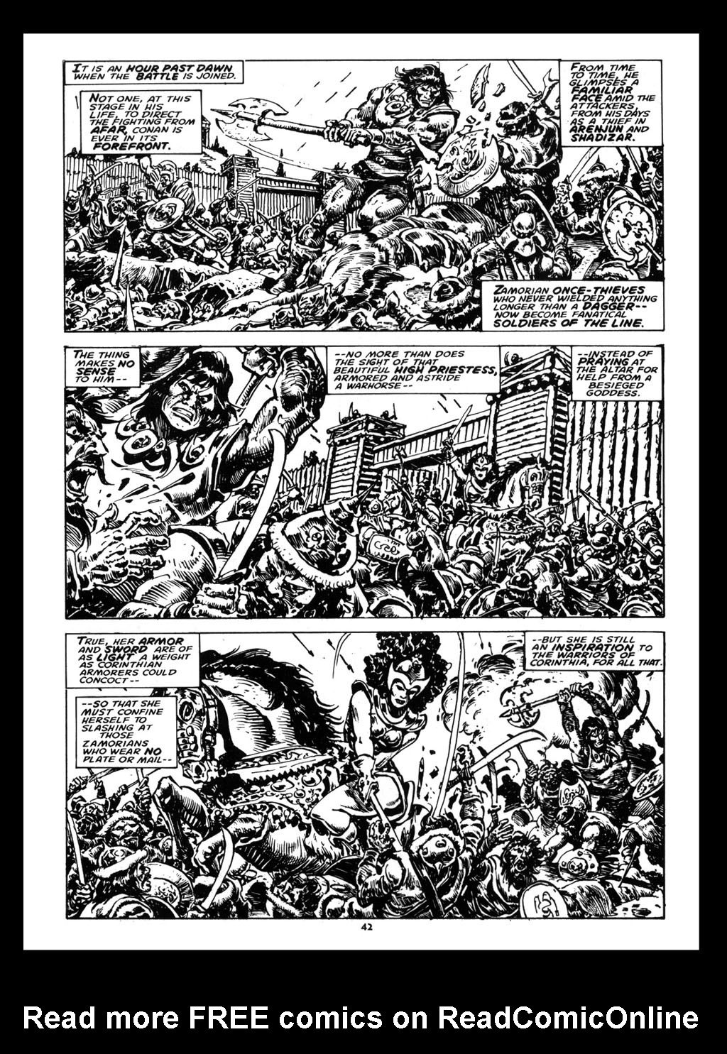 The Savage Sword Of Conan issue 212 - Page 43