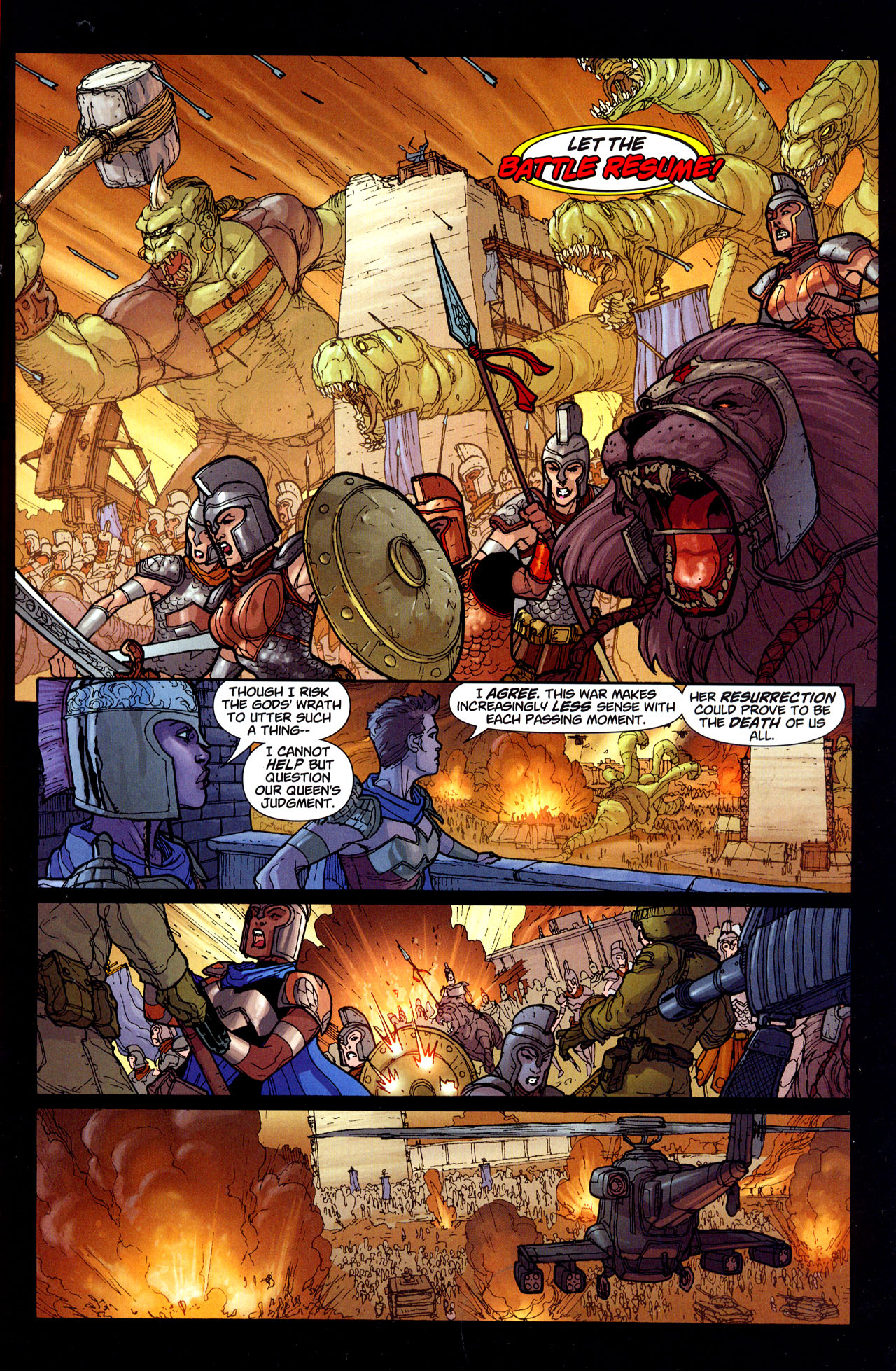 Read online Amazons Attack comic -  Issue #2 - 19