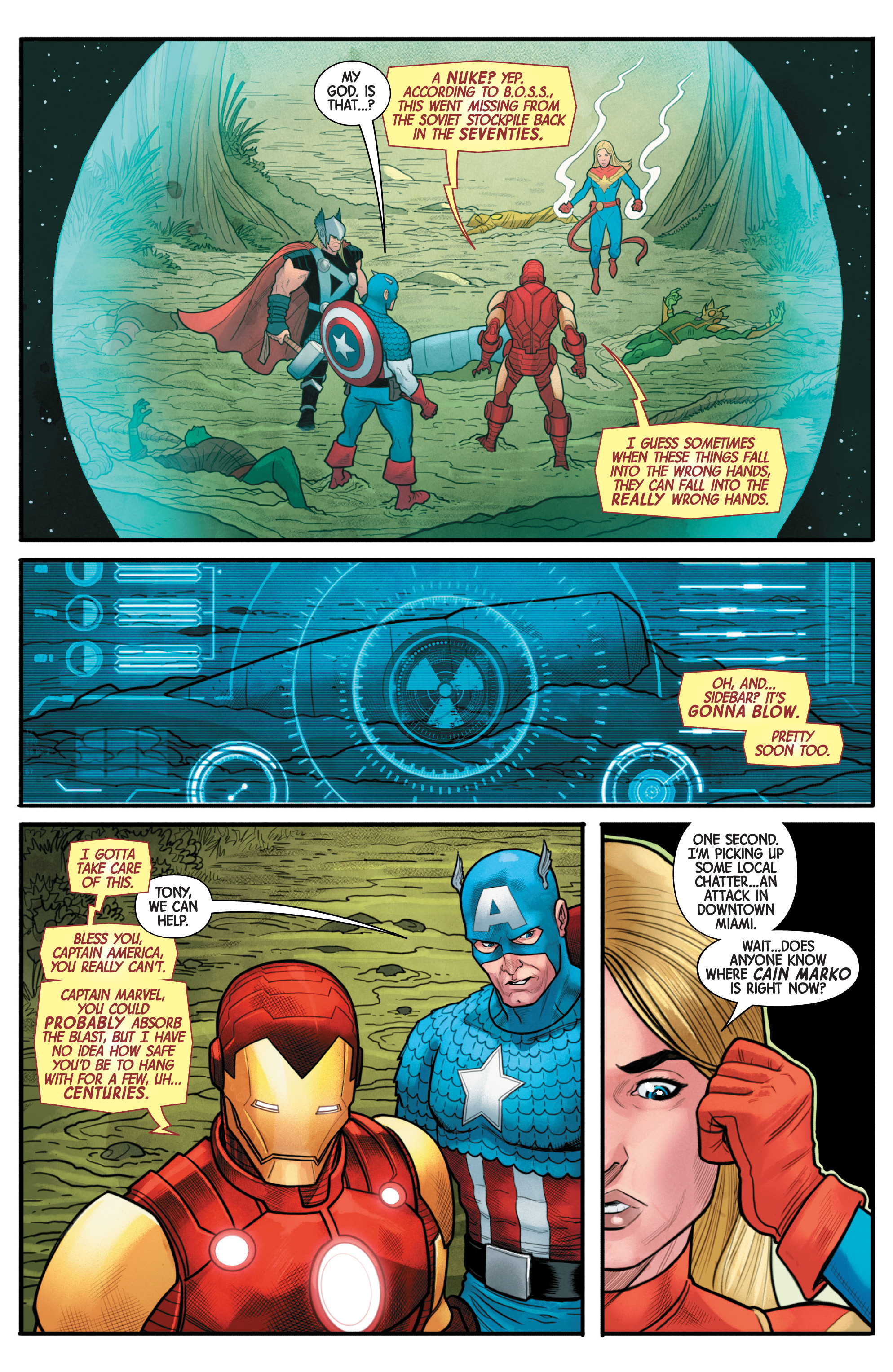 Read online Death of Doctor Strange: One-Shots comic -  Issue # Avengers - 13