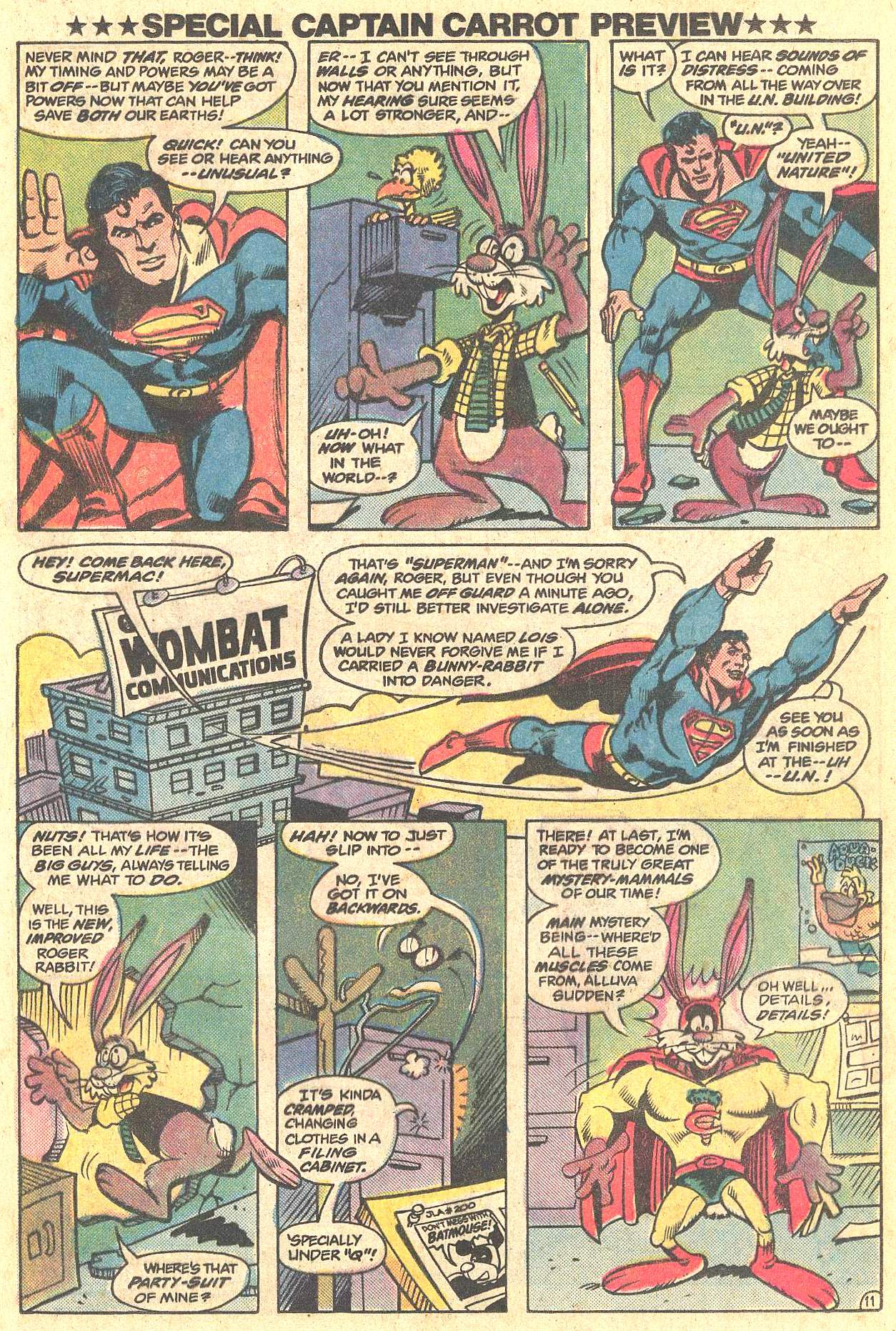Read online Captain Carrot and His Amazing Zoo Crew! comic -  Issue #0 - 11