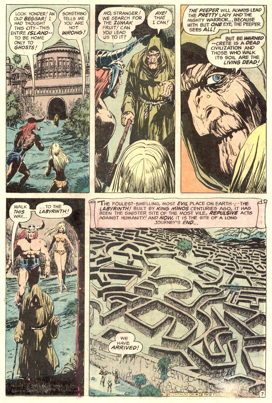 Read online Beowulf (1975) comic -  Issue #6 - 8
