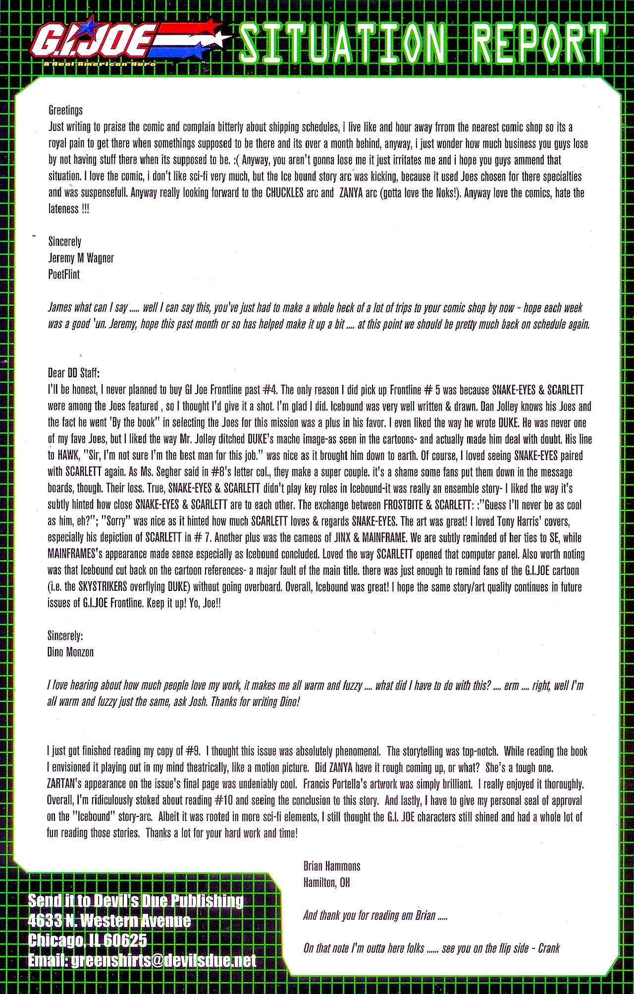 Read online G.I. Joe: Frontline comic -  Issue #14 - 26