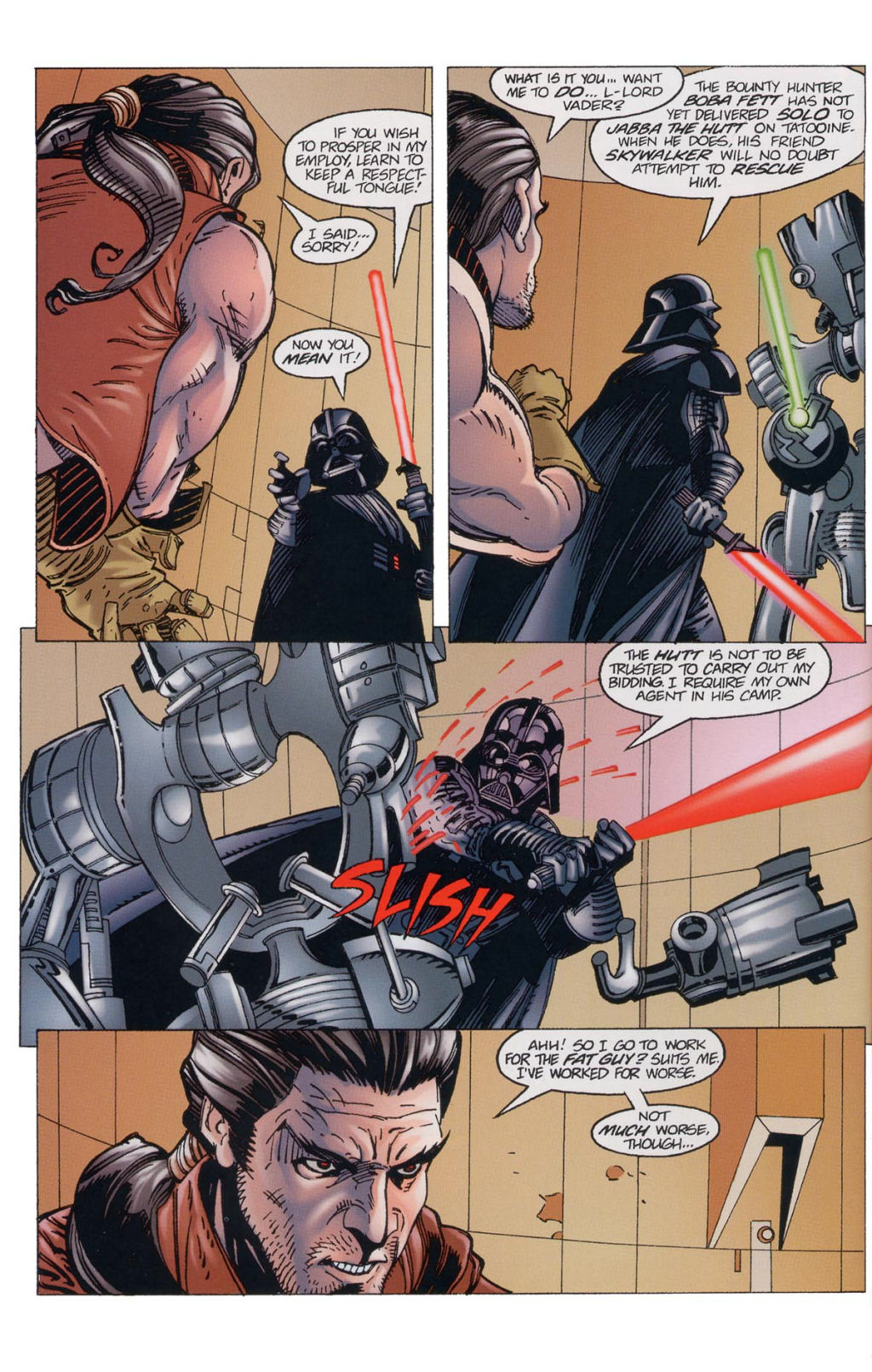 Read online Star Wars: Shadows of the Empire comic -  Issue #2 - 4
