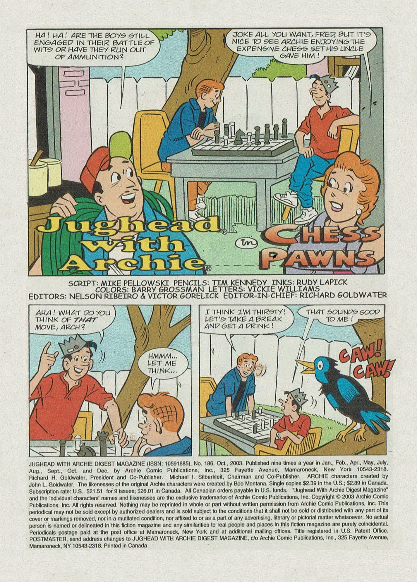 Read online Jughead with Archie Digest Magazine comic -  Issue #186 - 3