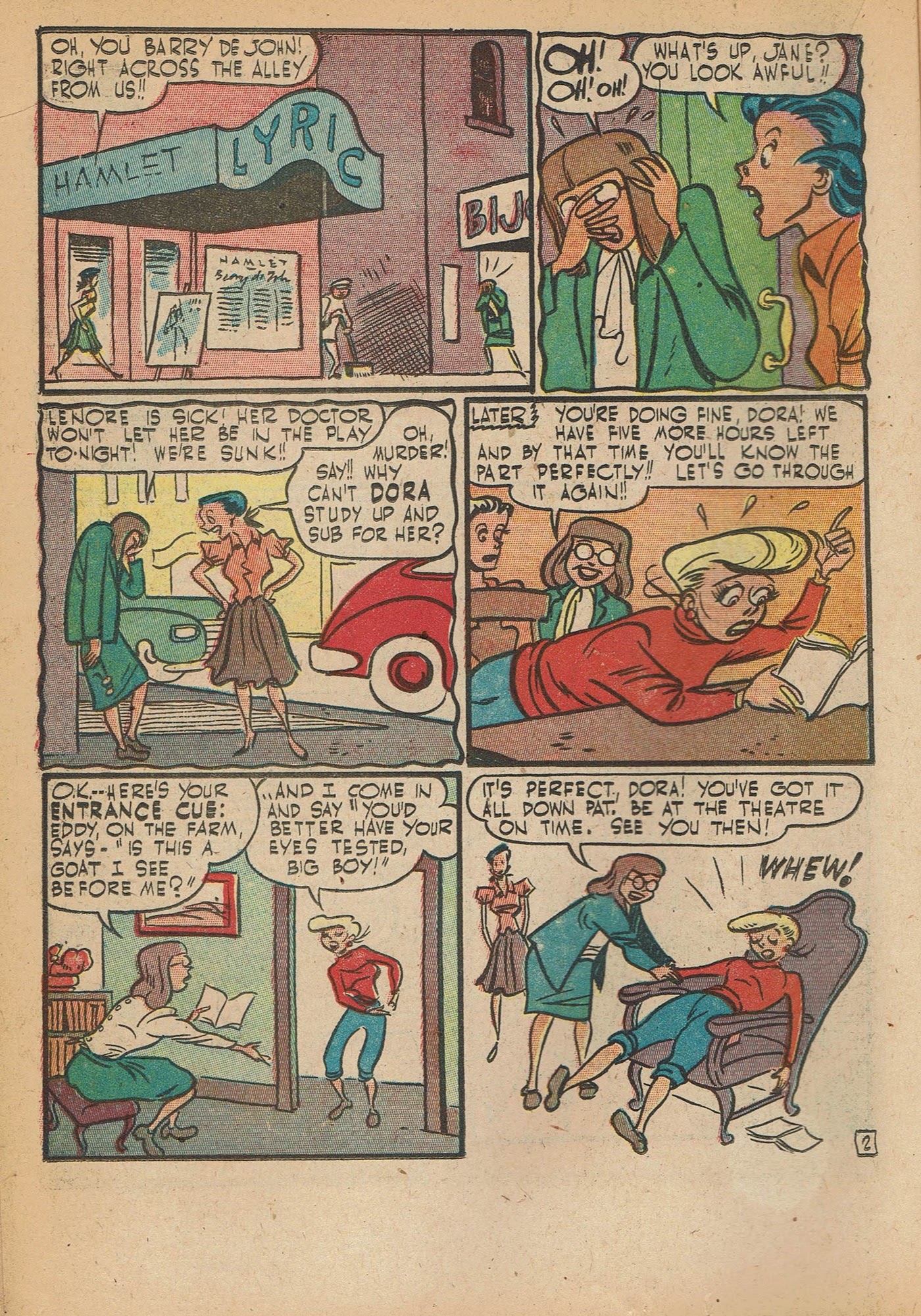 Read online Babe (1948) comic -  Issue #1 - 22