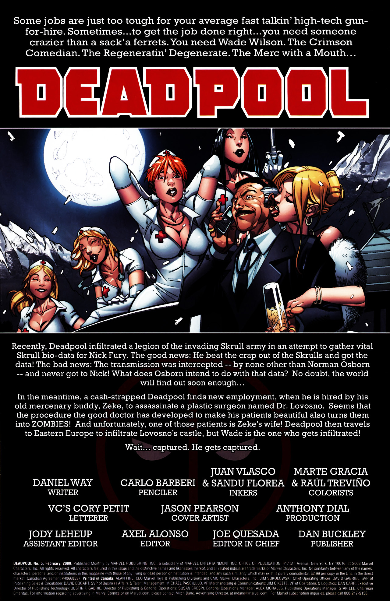 Read online Deadpool (2008) comic -  Issue #5 - 2