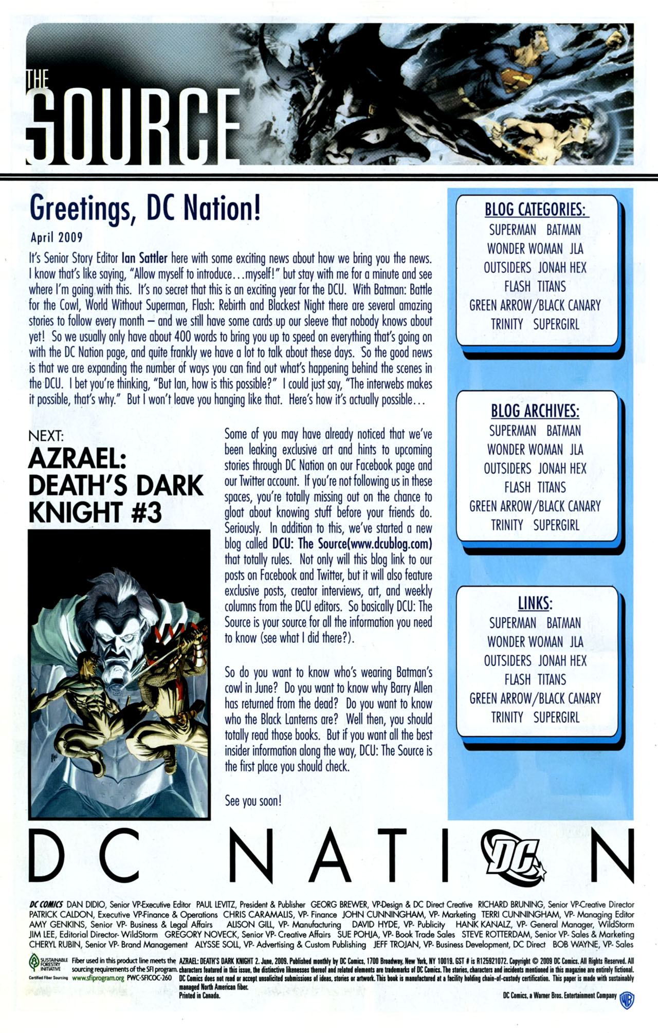 Read online Azrael: Death's Dark Knight comic -  Issue #2 - 32