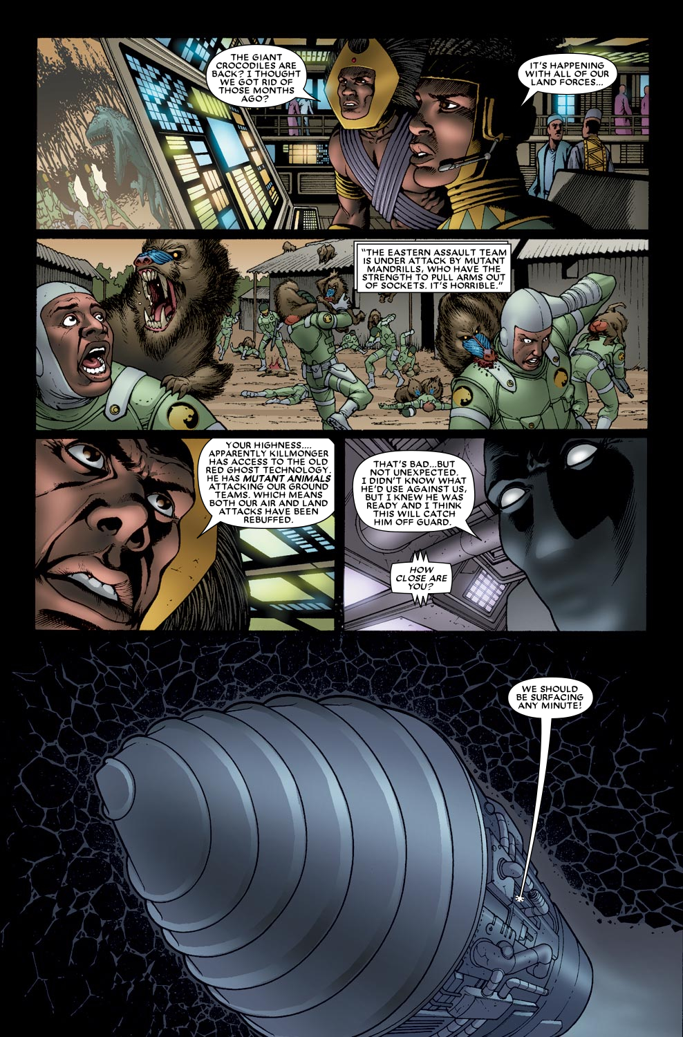 Read online Black Panther (2005) comic -  Issue #36 - 22